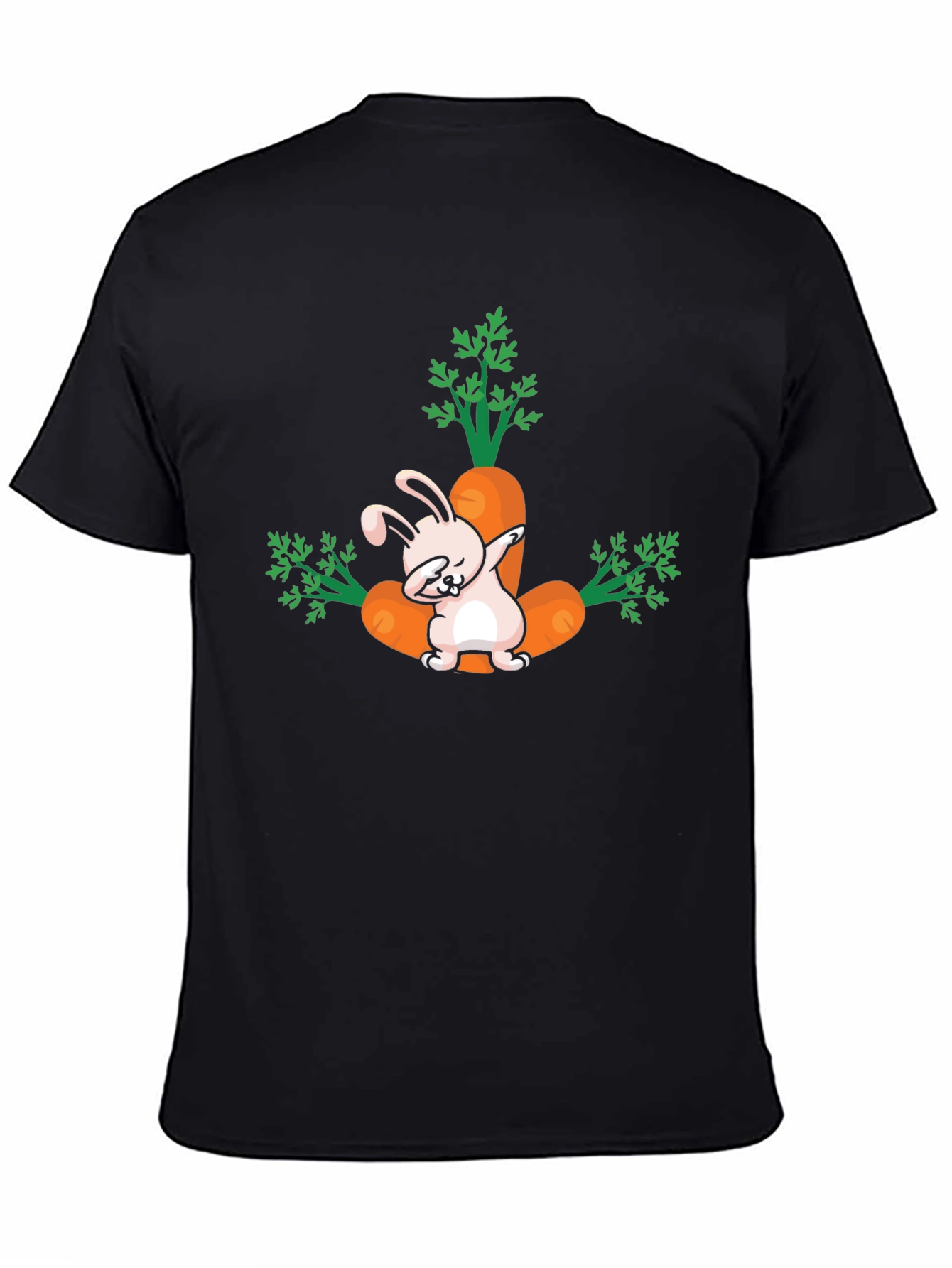 Dabbing Easter Bunny with Carrots T-Shirt