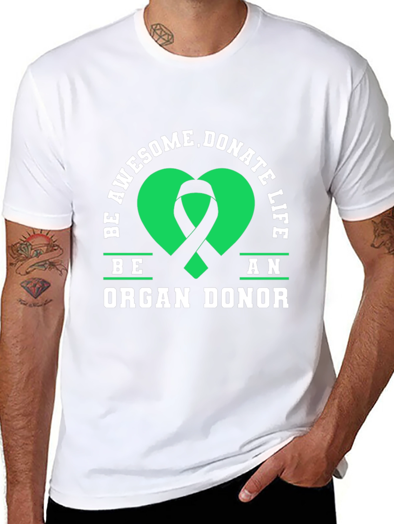 Be an Organ Donor Awareness Graphic Tee