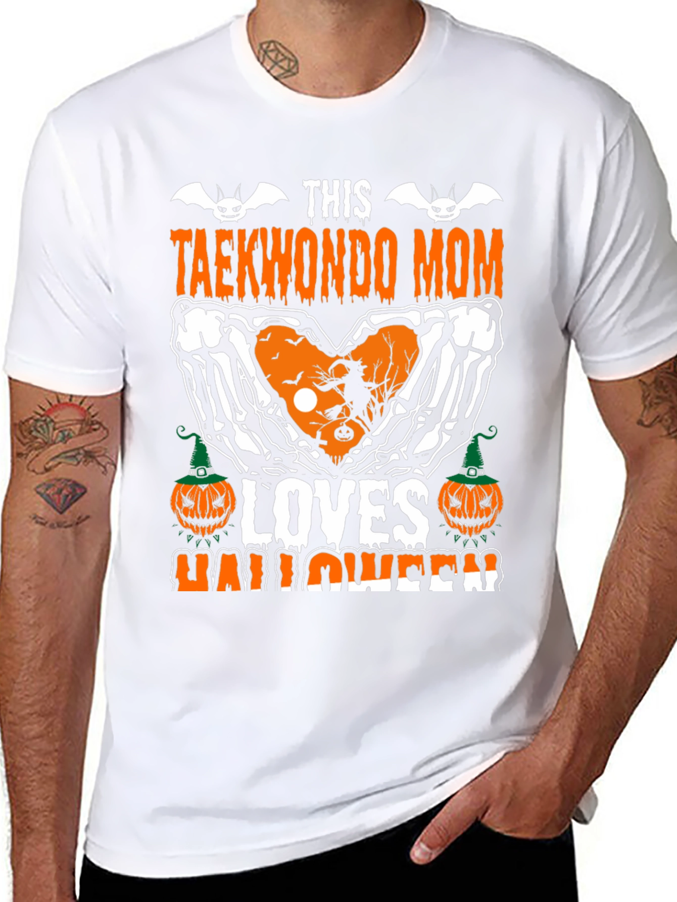 Taekwondo Mom Halloween T-Shirt