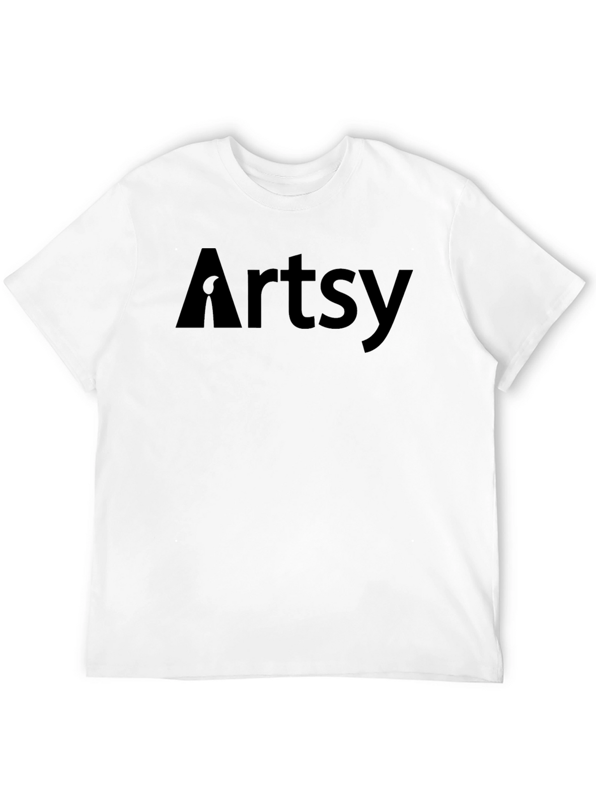 Artsy Black T-Shirt - Stylish Graphic Tee