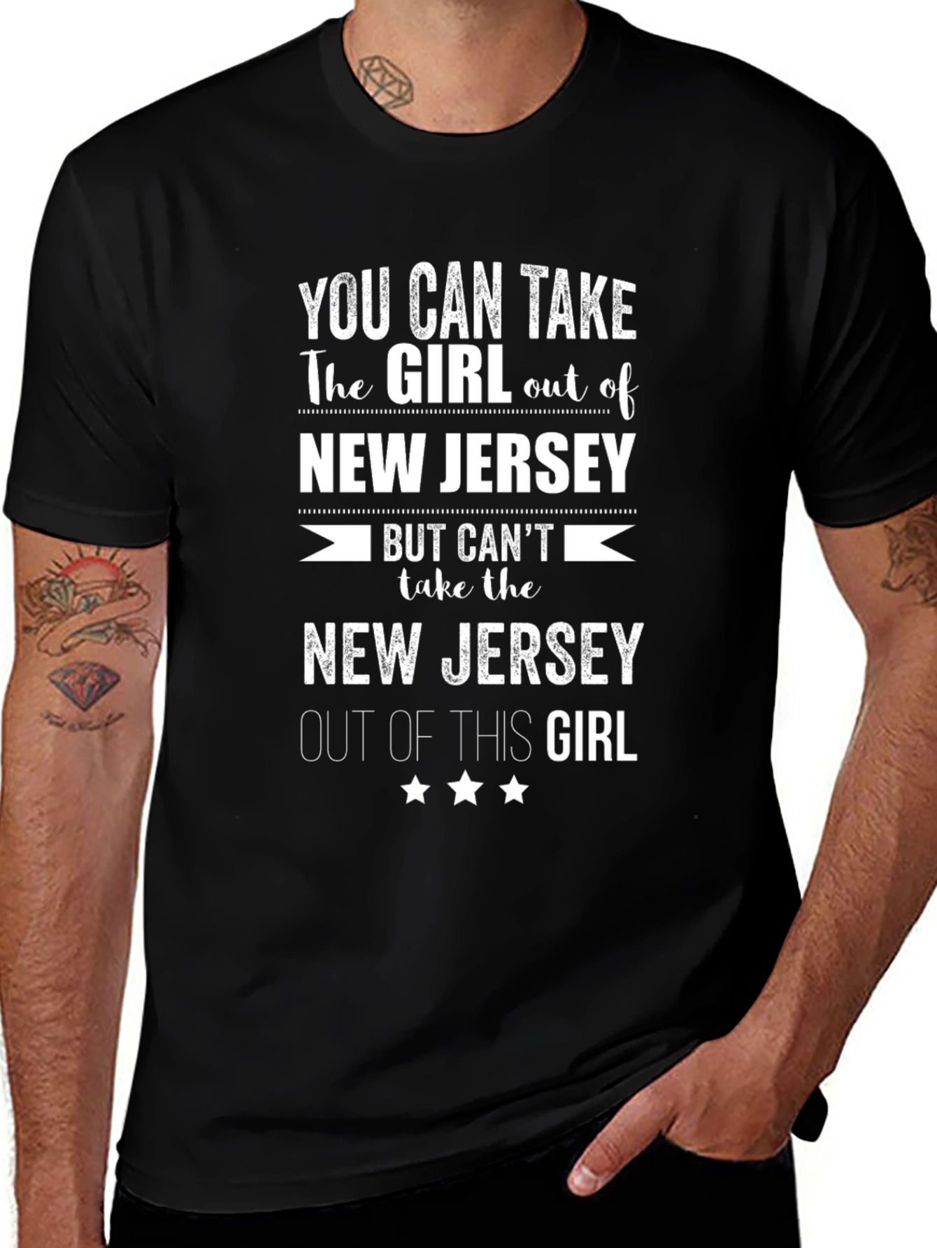 New Jersey Girl T-Shirt - Jersey Pride Tee