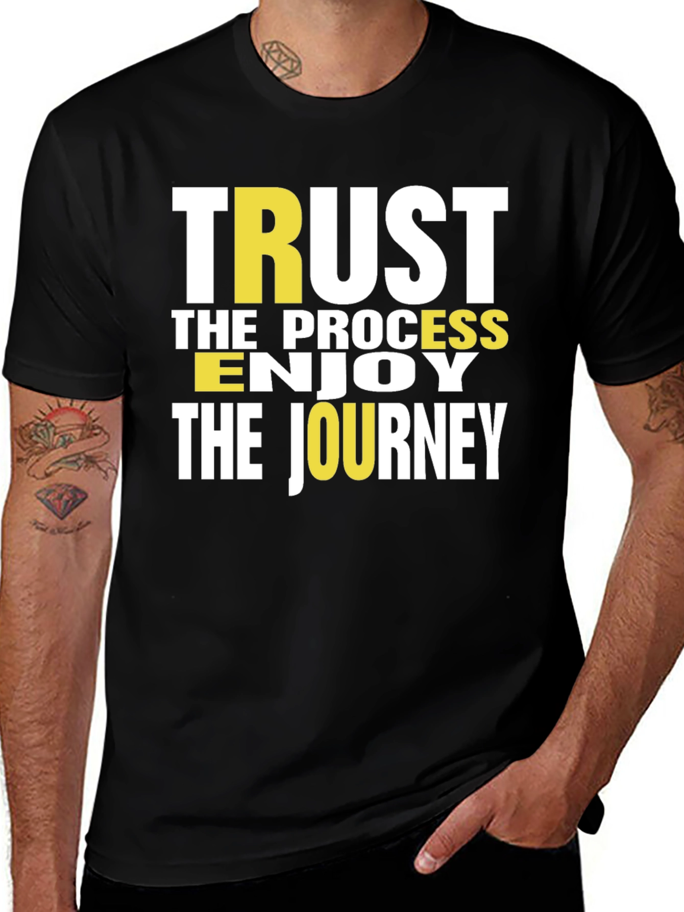 Trust the Process T-Shirt - Inspirational Graphic Tee