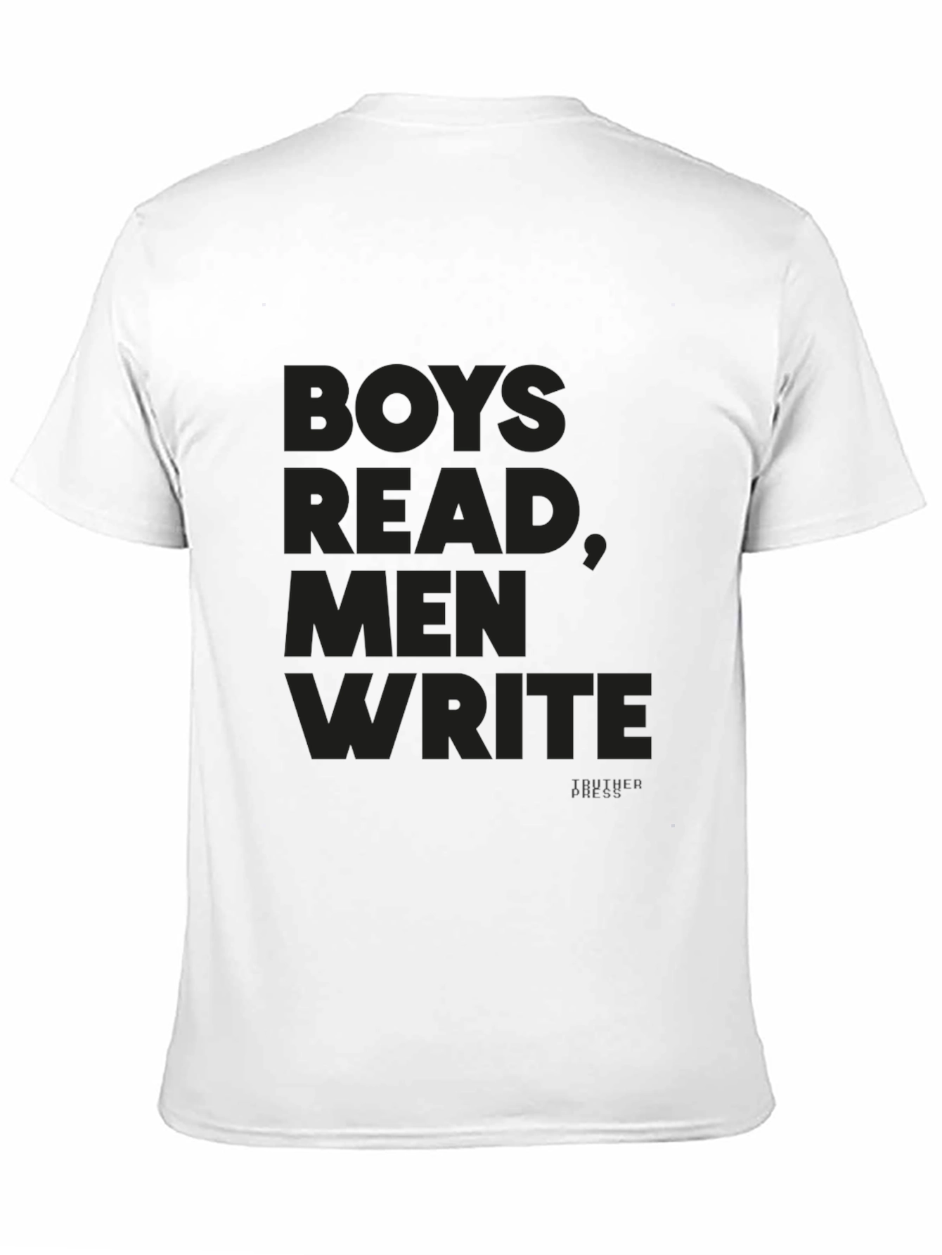 Boys Read Men Write - Graphic T-Shirt