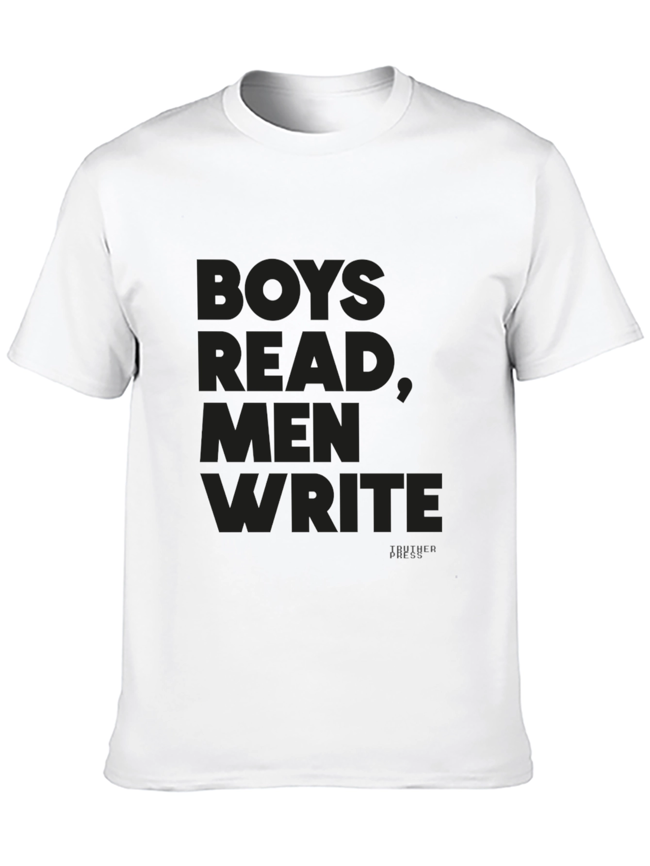 Boys Read Men Write - Graphic T-Shirt
