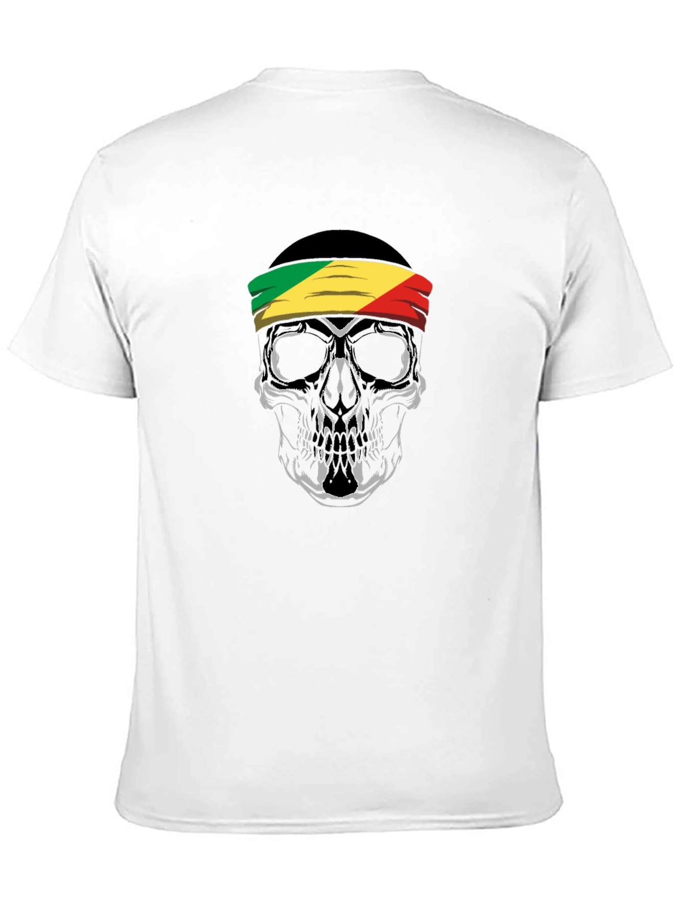 Skull Headband T-Shirt - Republic of Congo