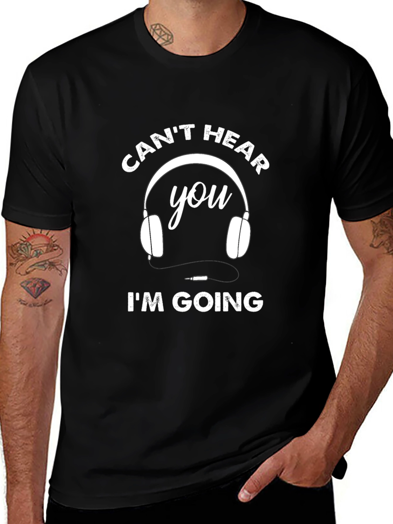 Funny Cant Hear You Im Going T-Shirt