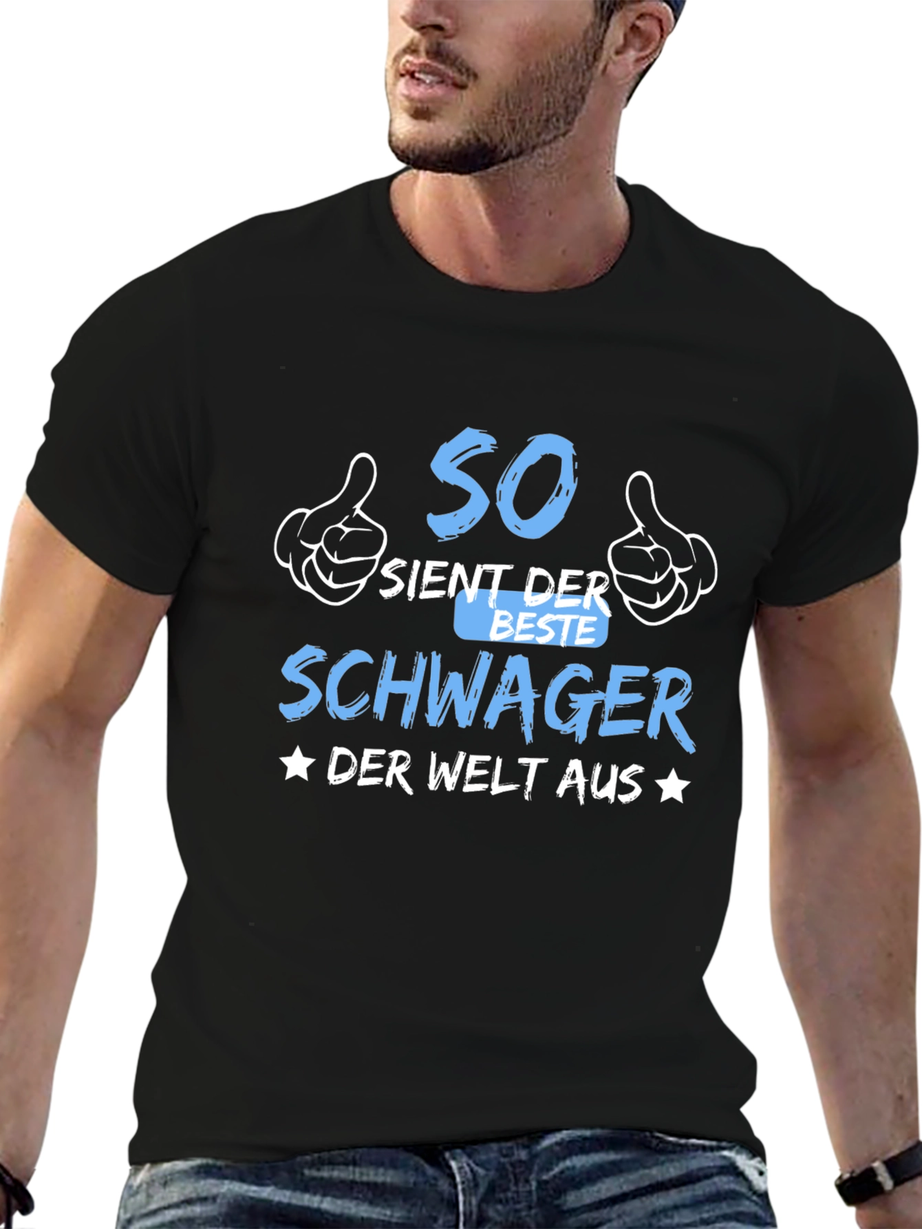 Best Brother-in-Law T-Shirt - Black Crew Neck Tee