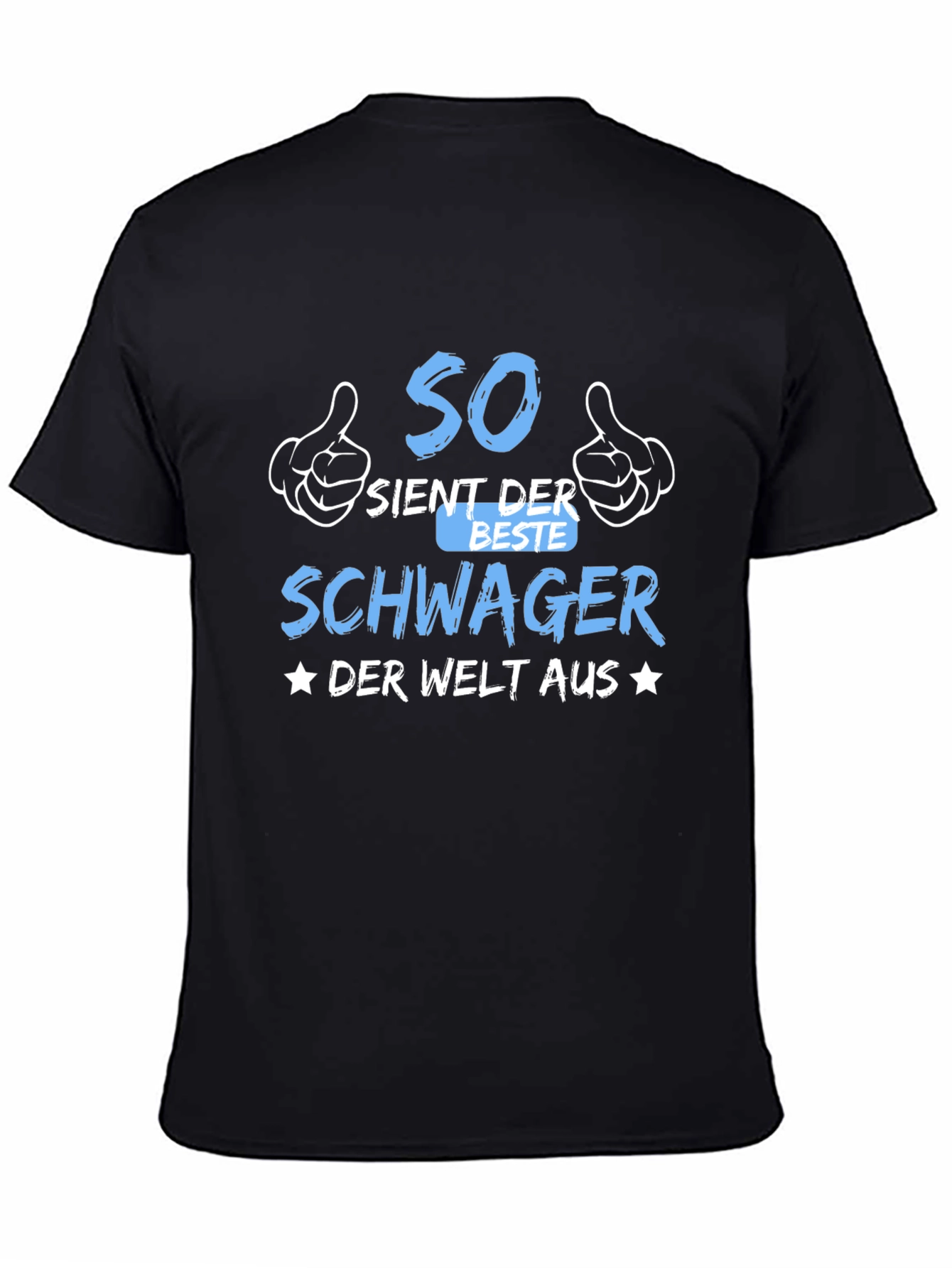 Best Brother-in-Law T-Shirt - Black Crew Neck Tee