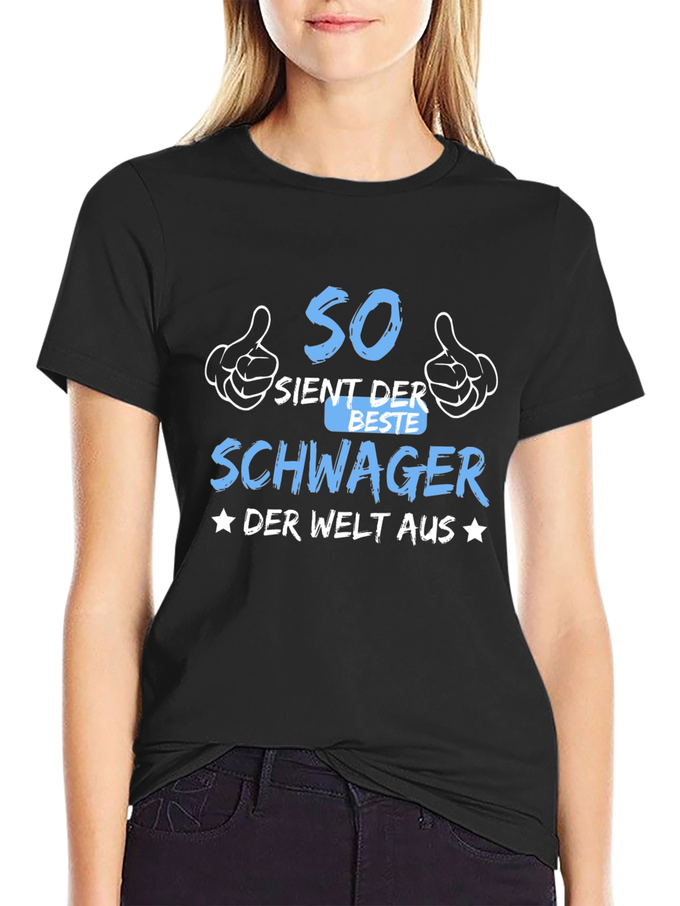 Best Brother-in-Law T-Shirt - Black Crew Neck Tee