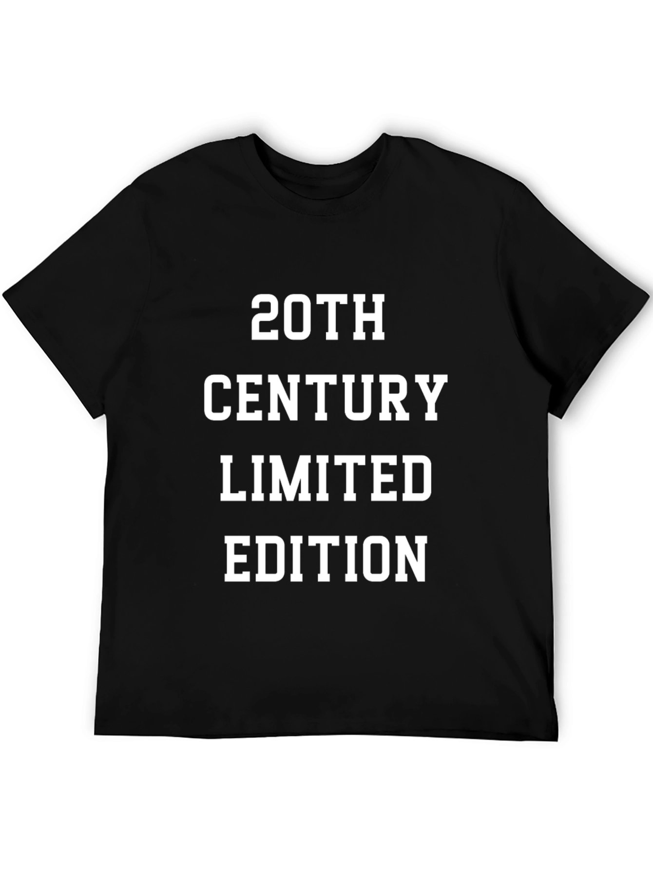 20th Century Limited Edition Black T-Shirt