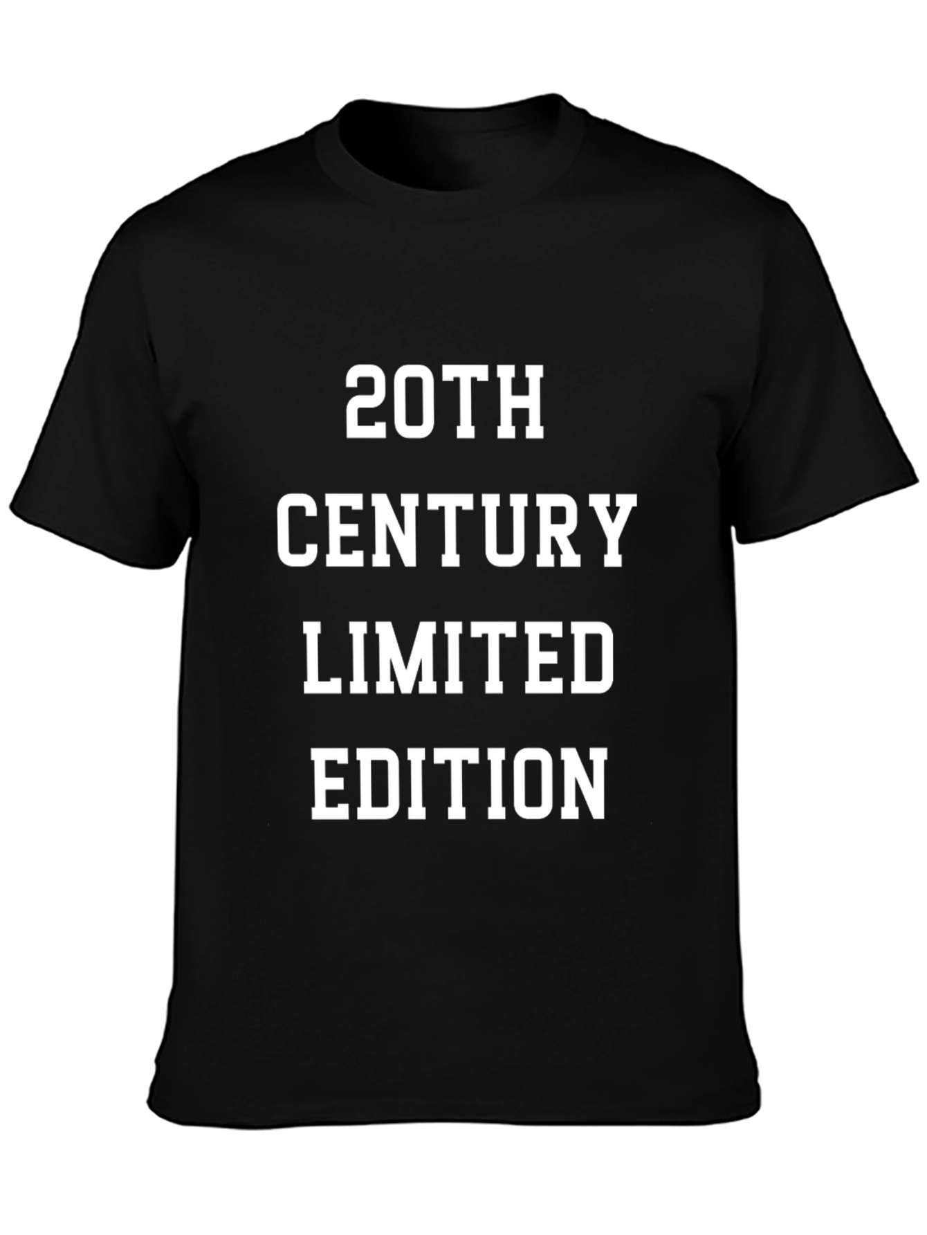 20th Century Limited Edition Black T-Shirt