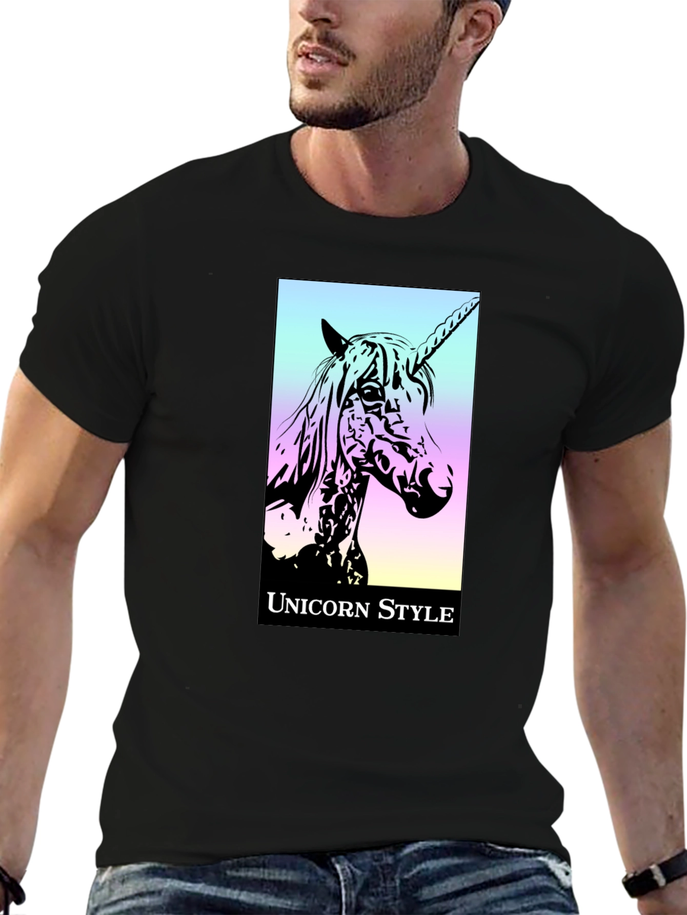 Unicorn Style Graphic T-Shirt