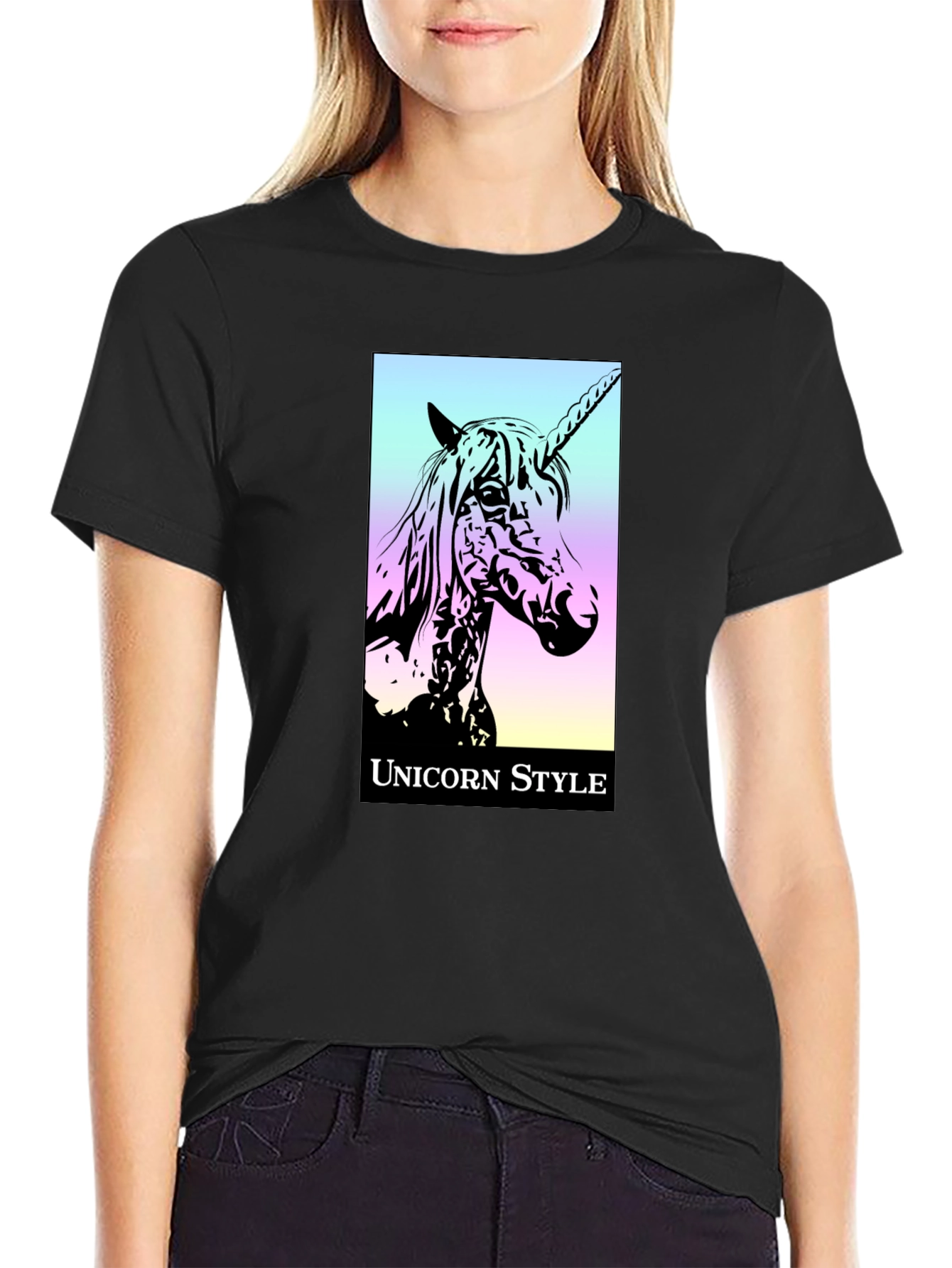 Unicorn Style Graphic T-Shirt