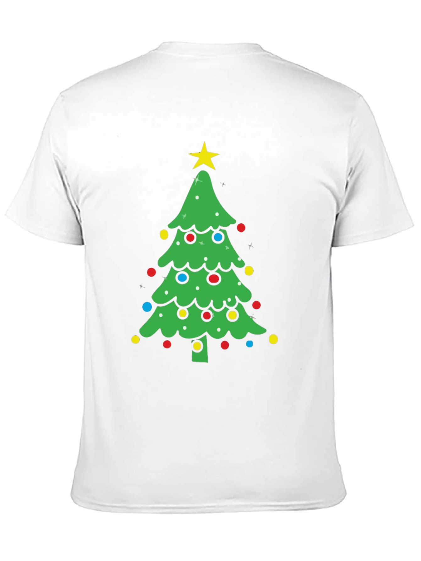 Festive Christmas Tree Graphic Tee