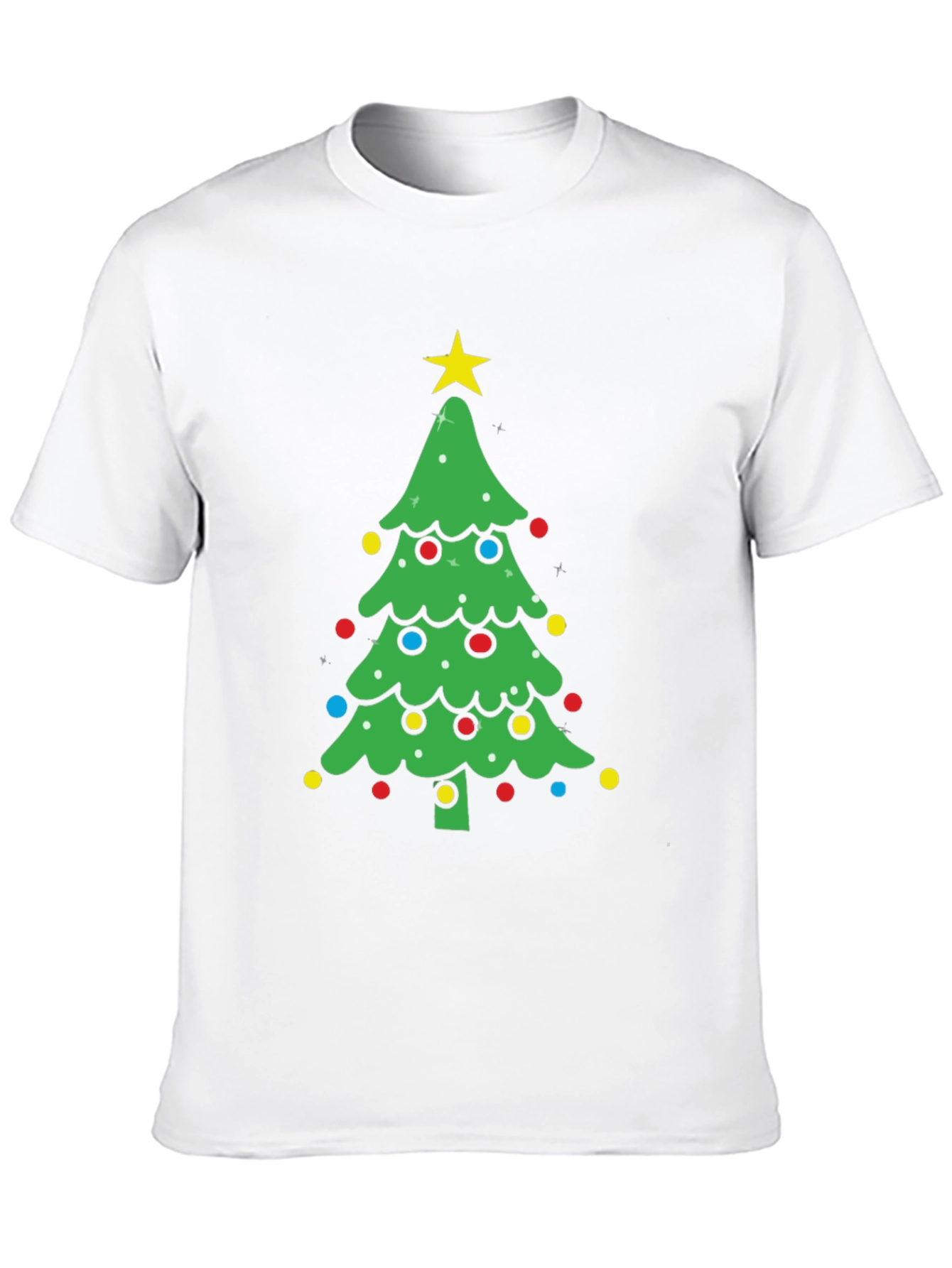 Festive Christmas Tree Graphic Tee
