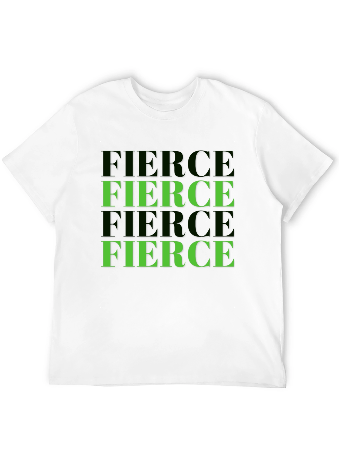 Fierce Graphic T-Shirt - Bold Print