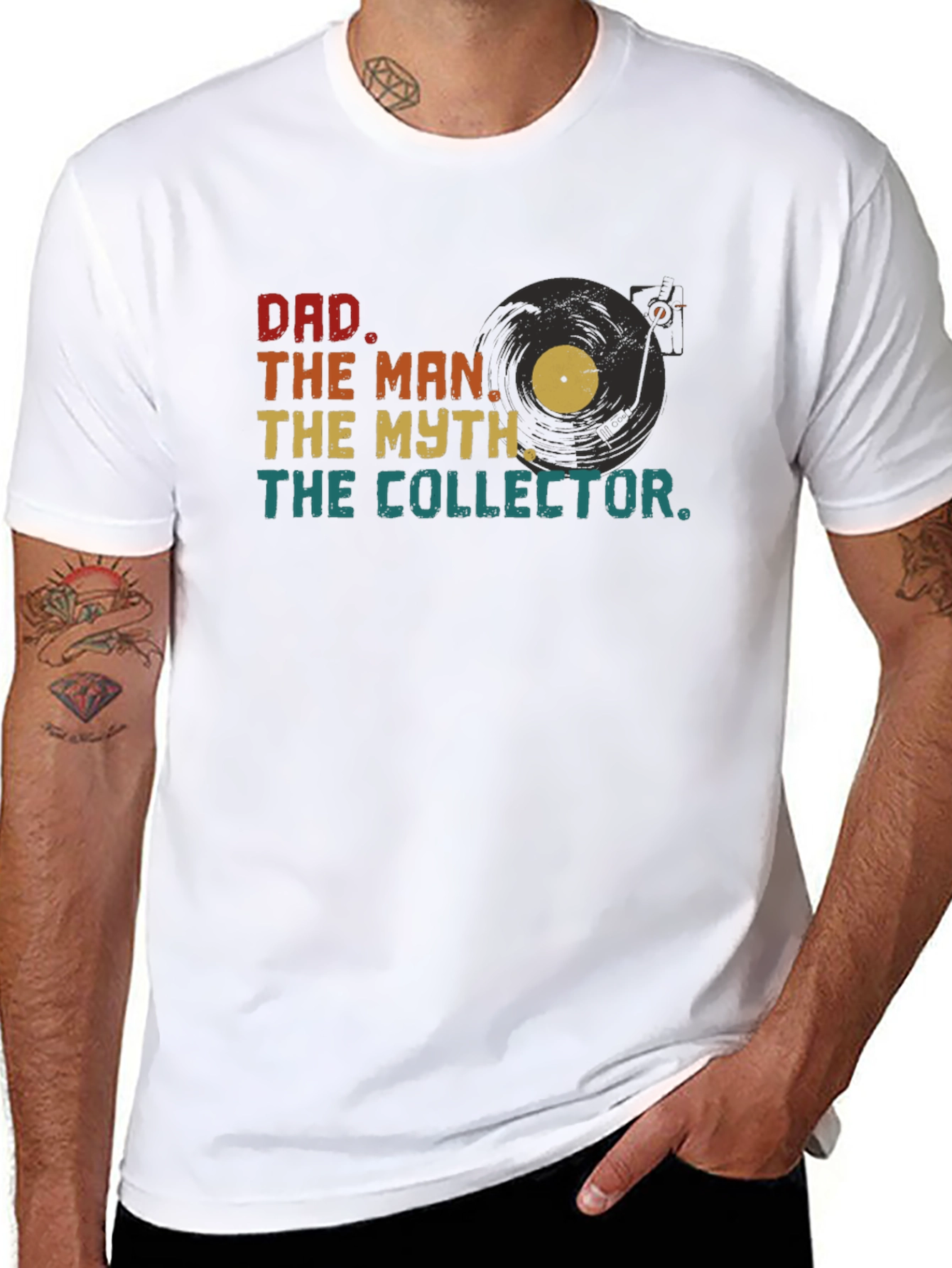 Dad The Man The Myth The Collector T-Shirt
