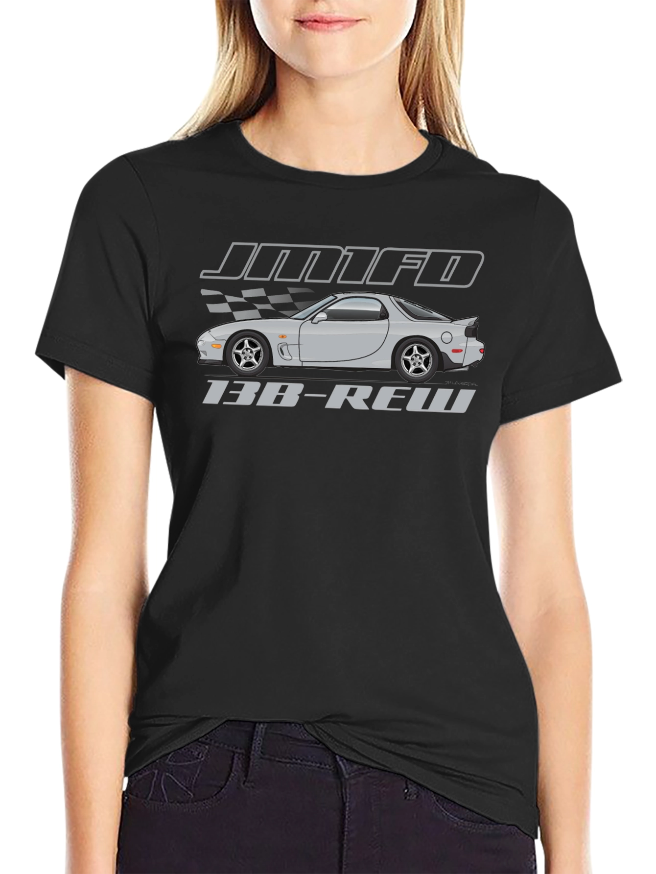 JDM RX7 13B-REW T-Shirt - Automotive Enthusiast Apparel