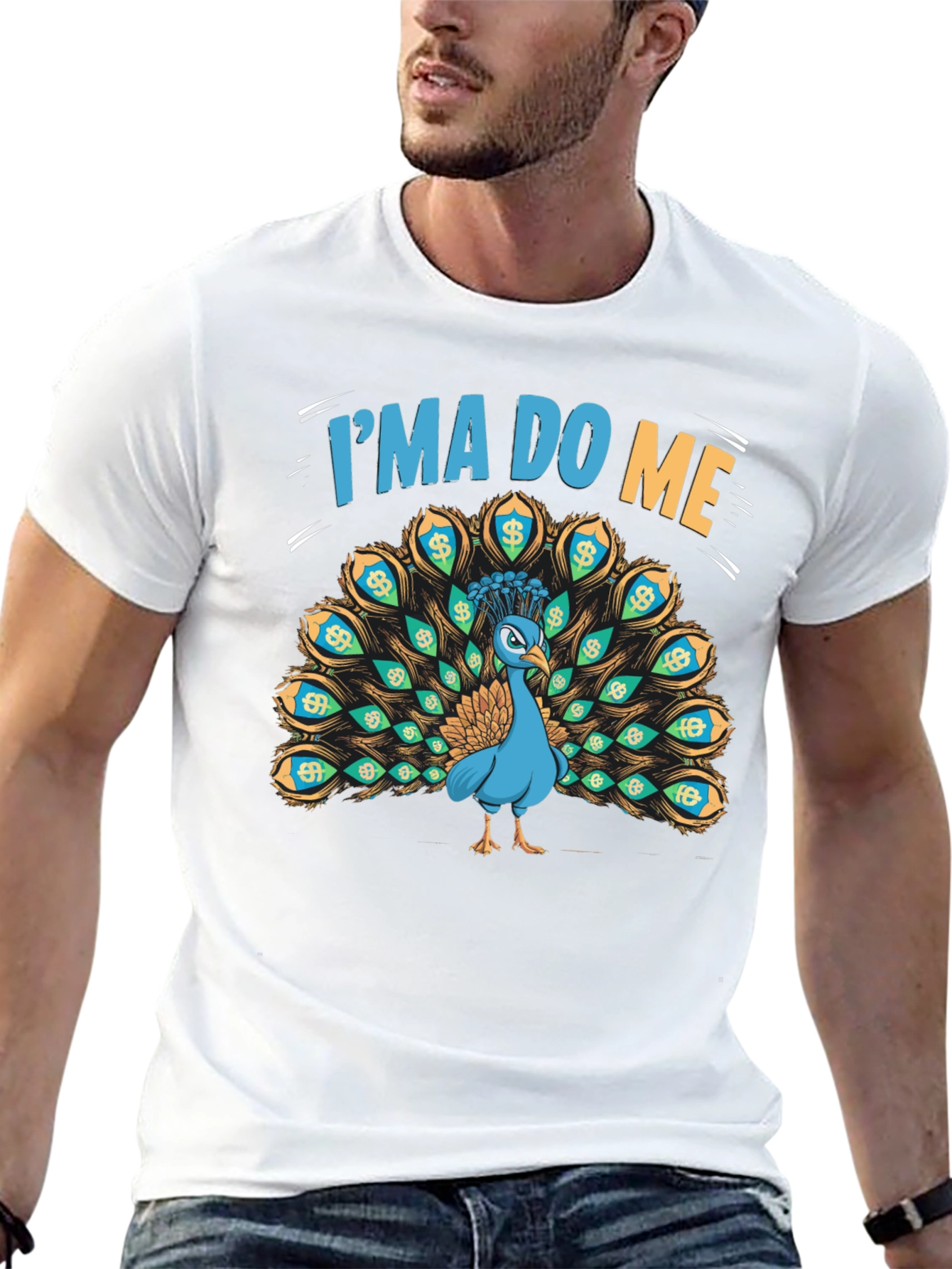 IMA DO ME Peacock Graphic Tee