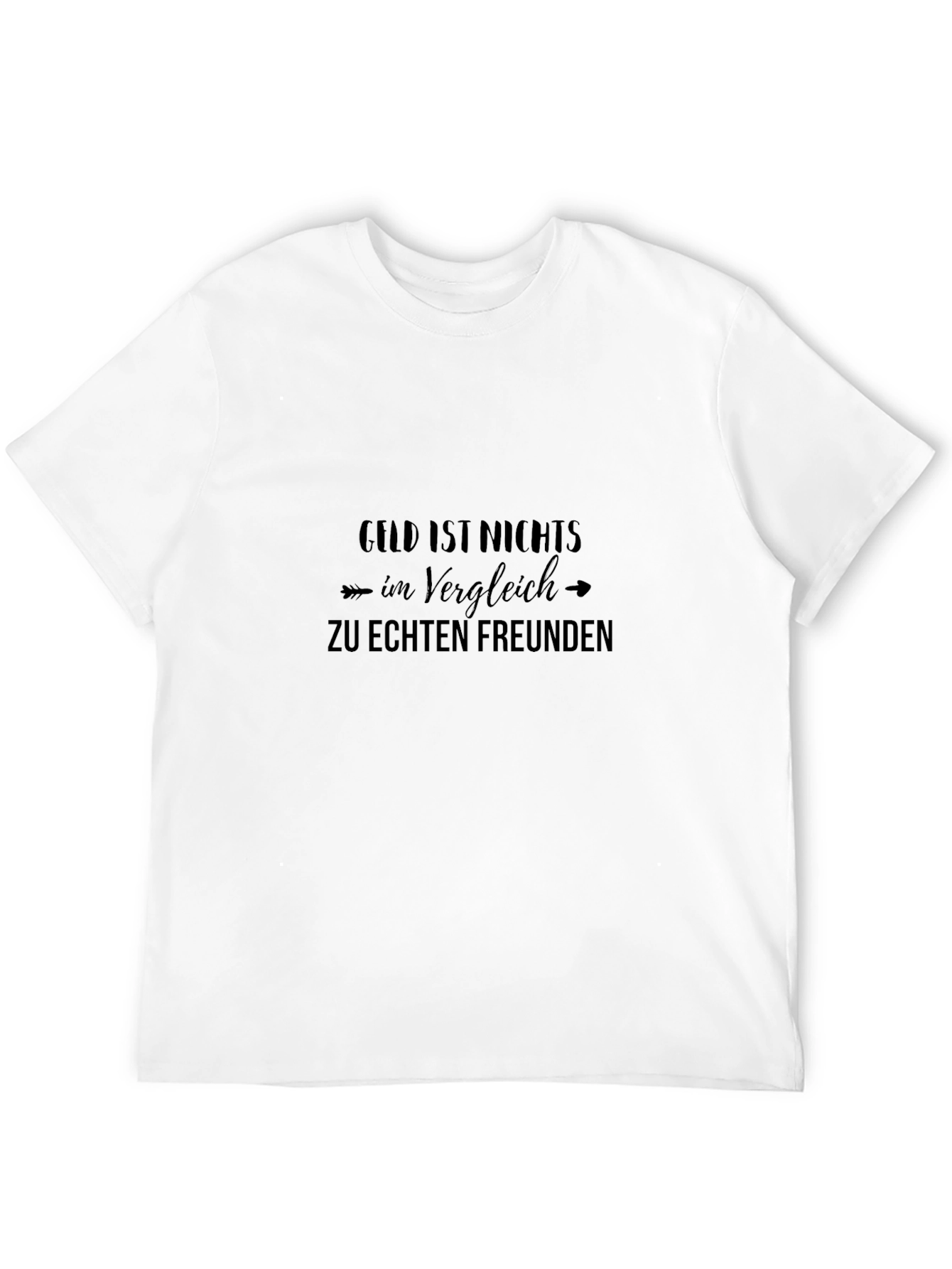 Friendship Value Black Tee
