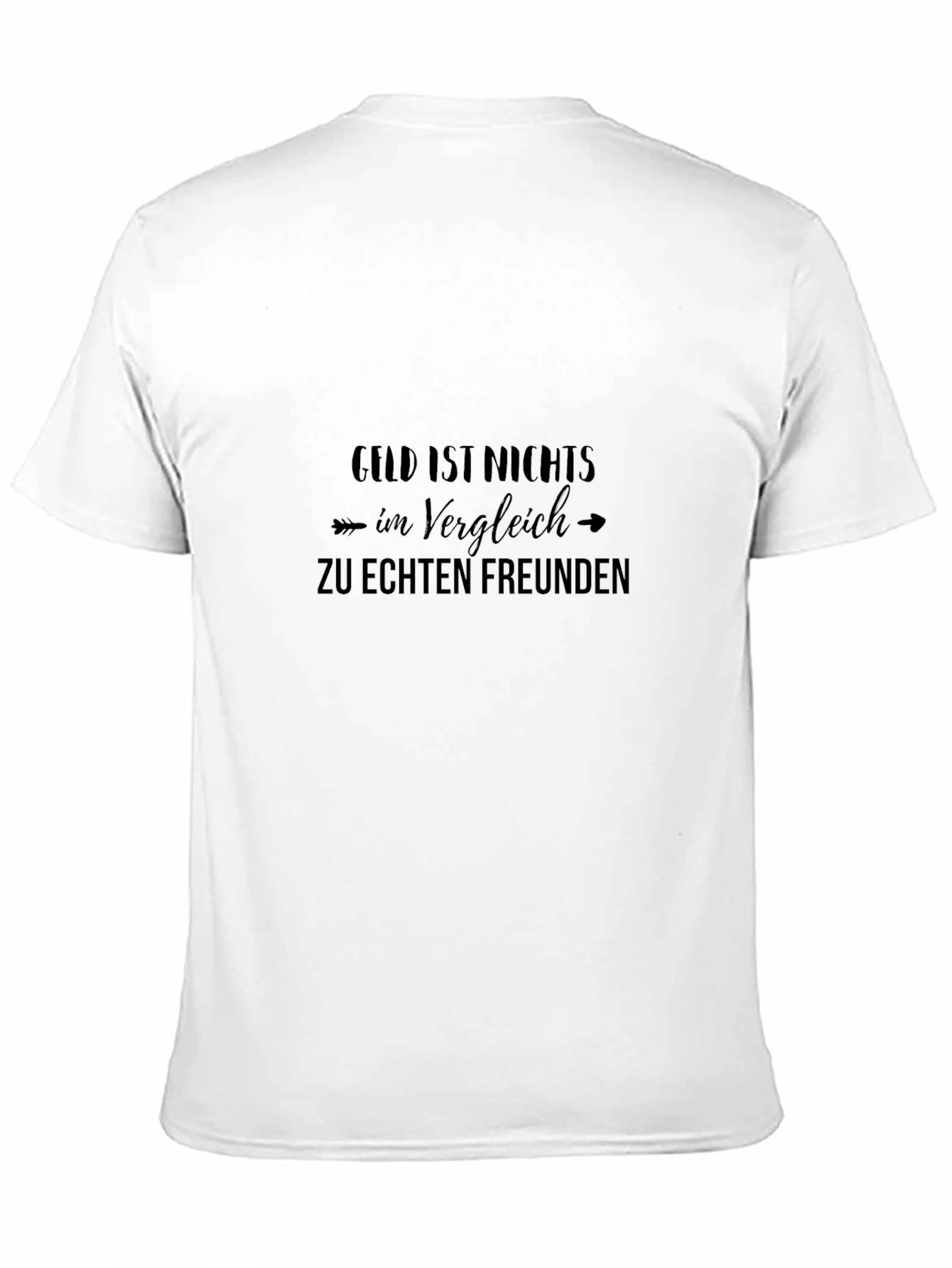Friendship Value Black Tee