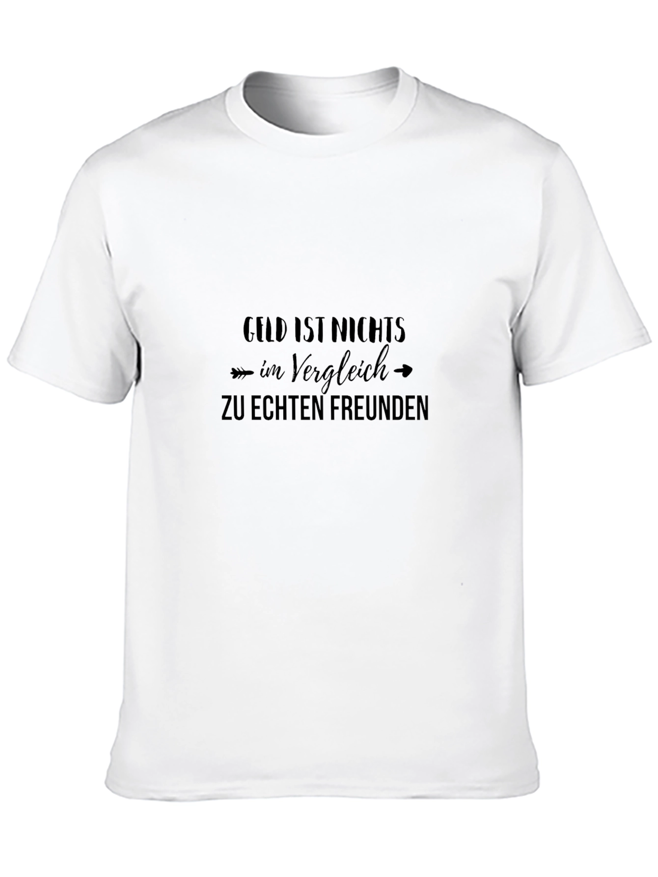 Friendship Value Black Tee