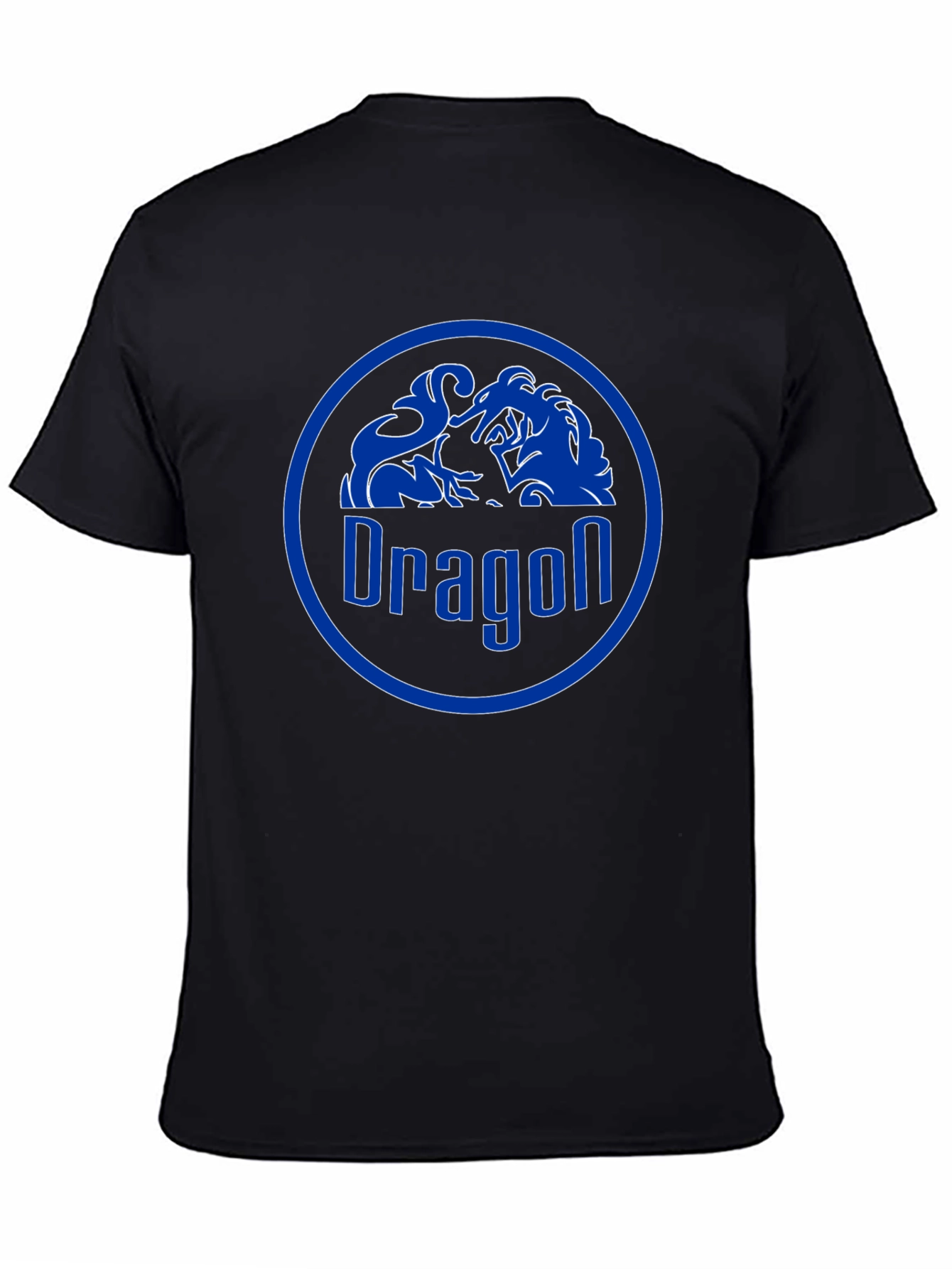 Dragon Logo Black T-Shirt - Stylish Graphic Tee