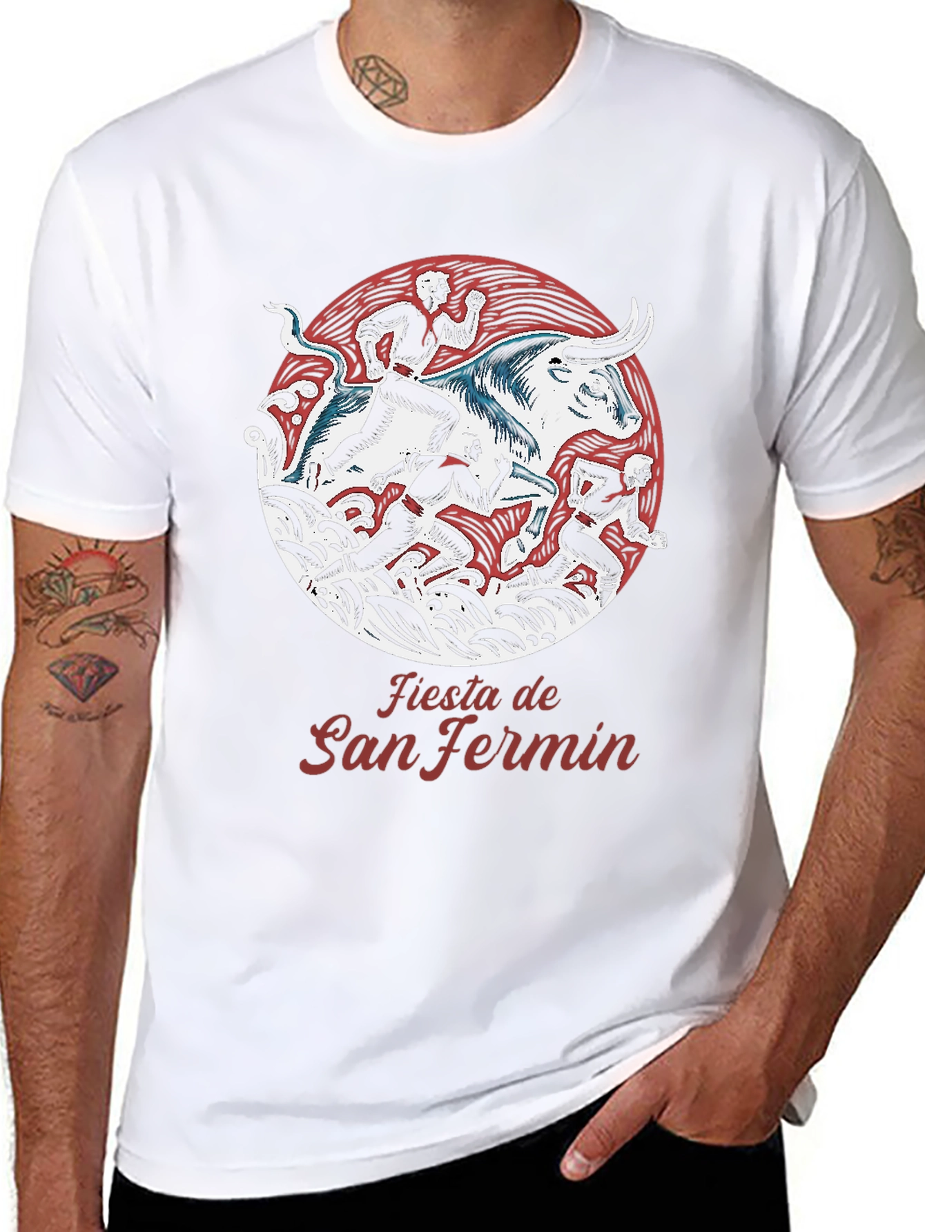 San Fermin Festival Graphic Tee