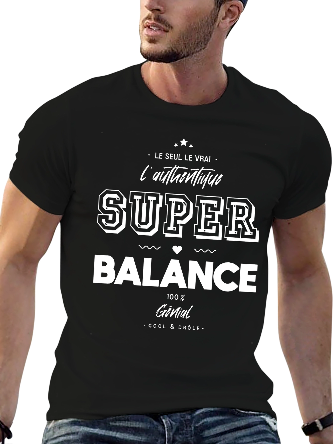 Super Balance Graphic Tee - Cool & Funny T-Shirt