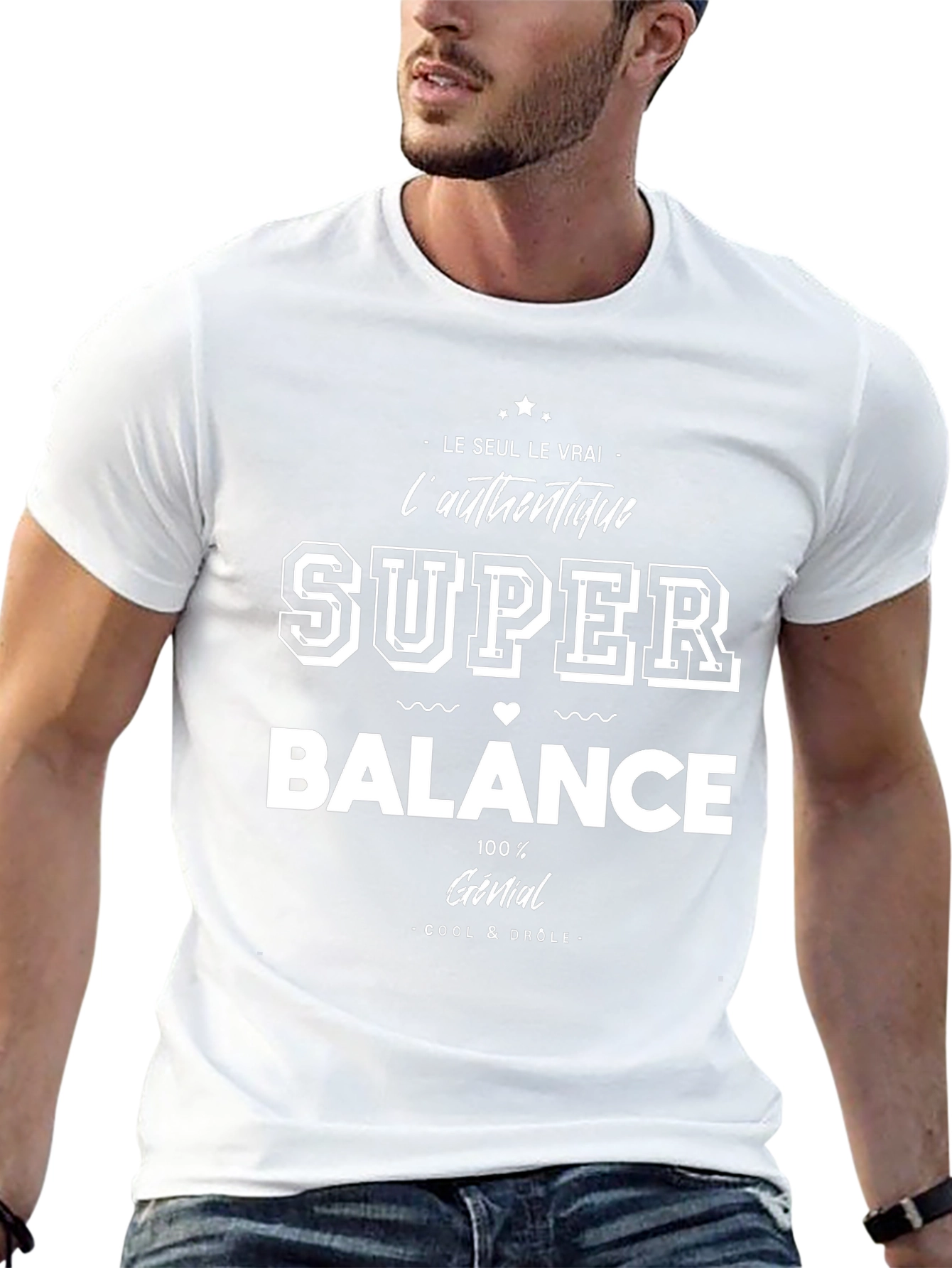 Super Balance Graphic Tee - Cool & Funny T-Shirt