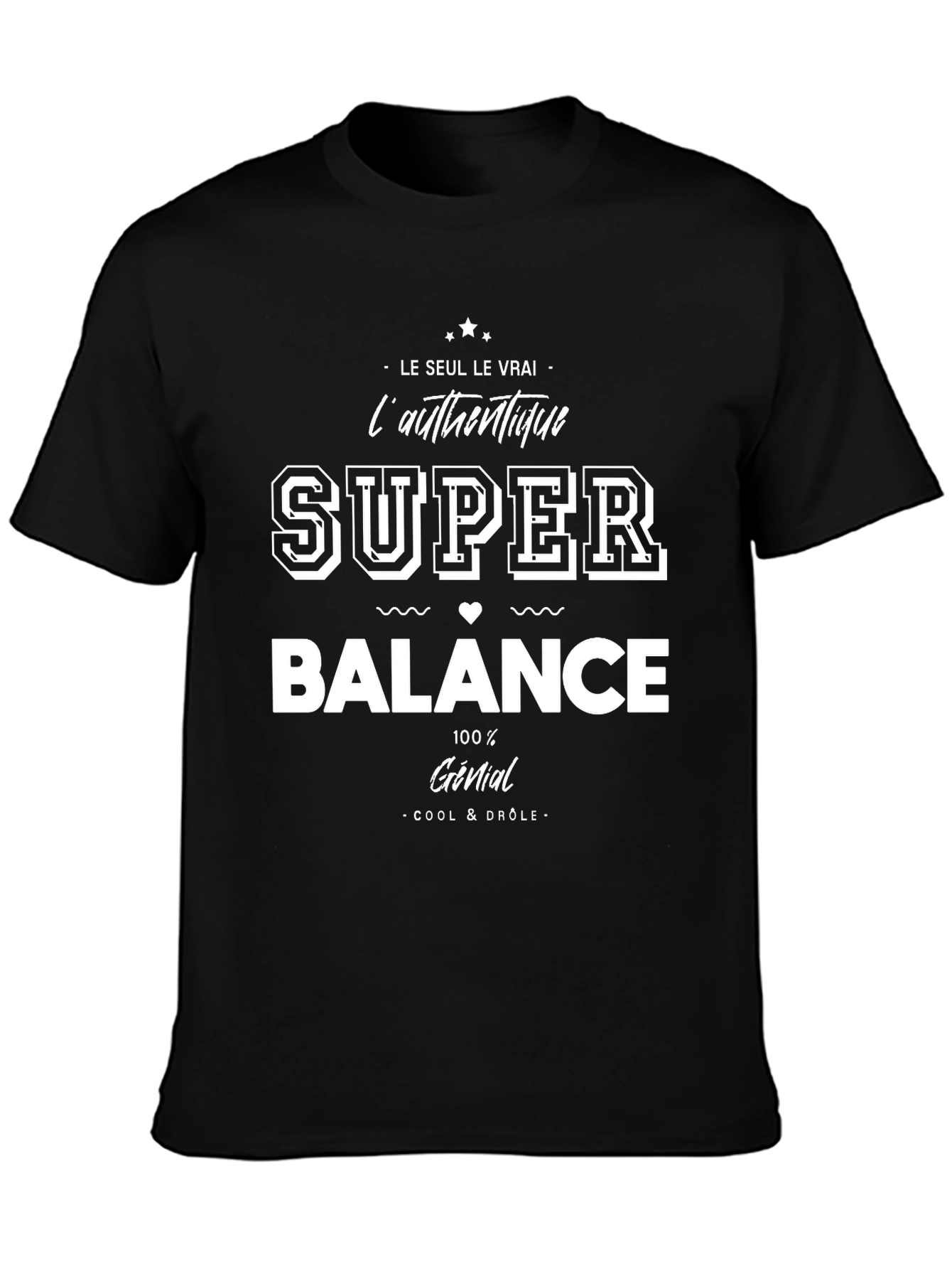 Super Balance Graphic Tee - Cool & Funny T-Shirt