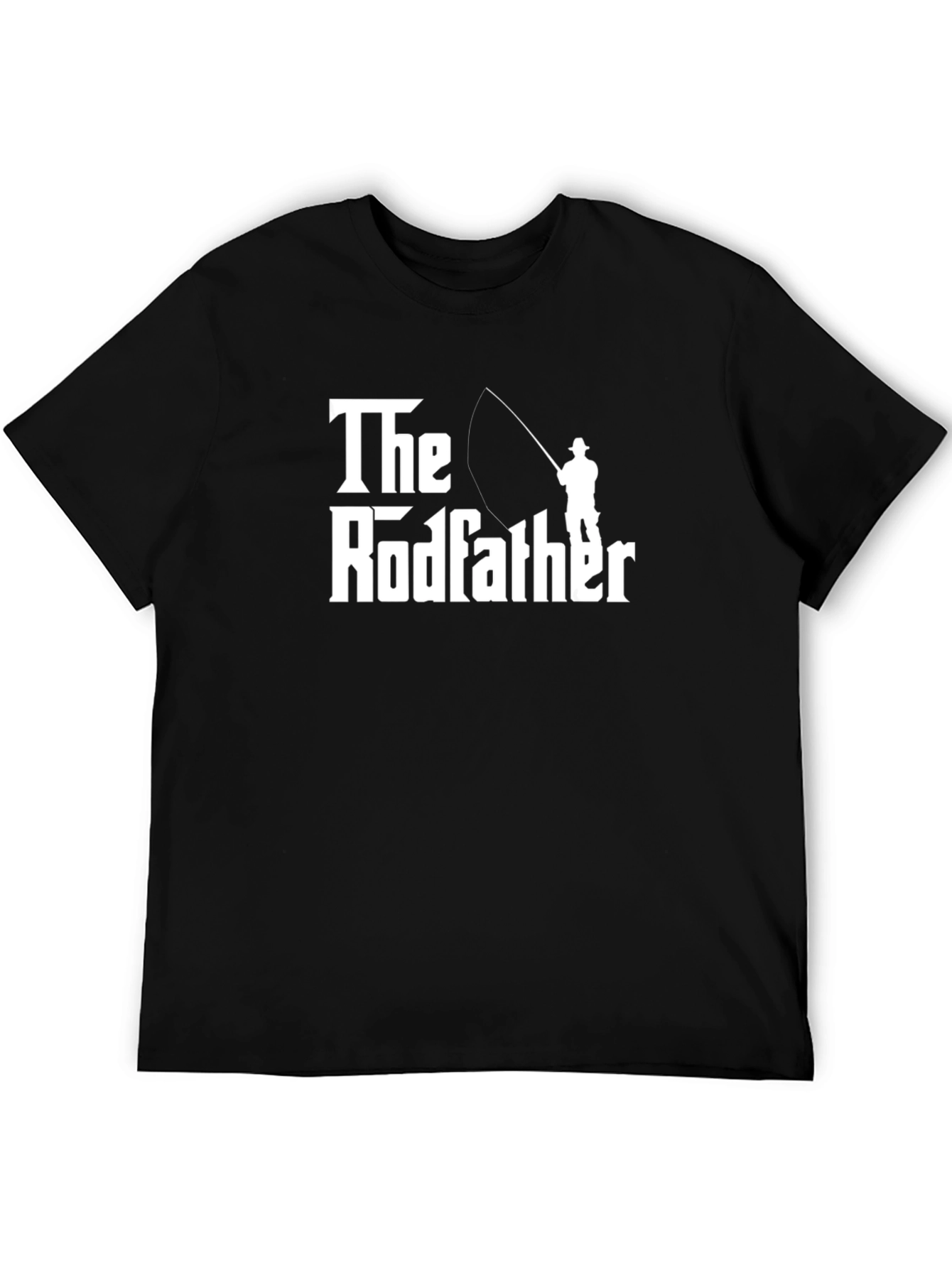 The Rodfather Fishing T-Shirt - Funny Fisherman Gift