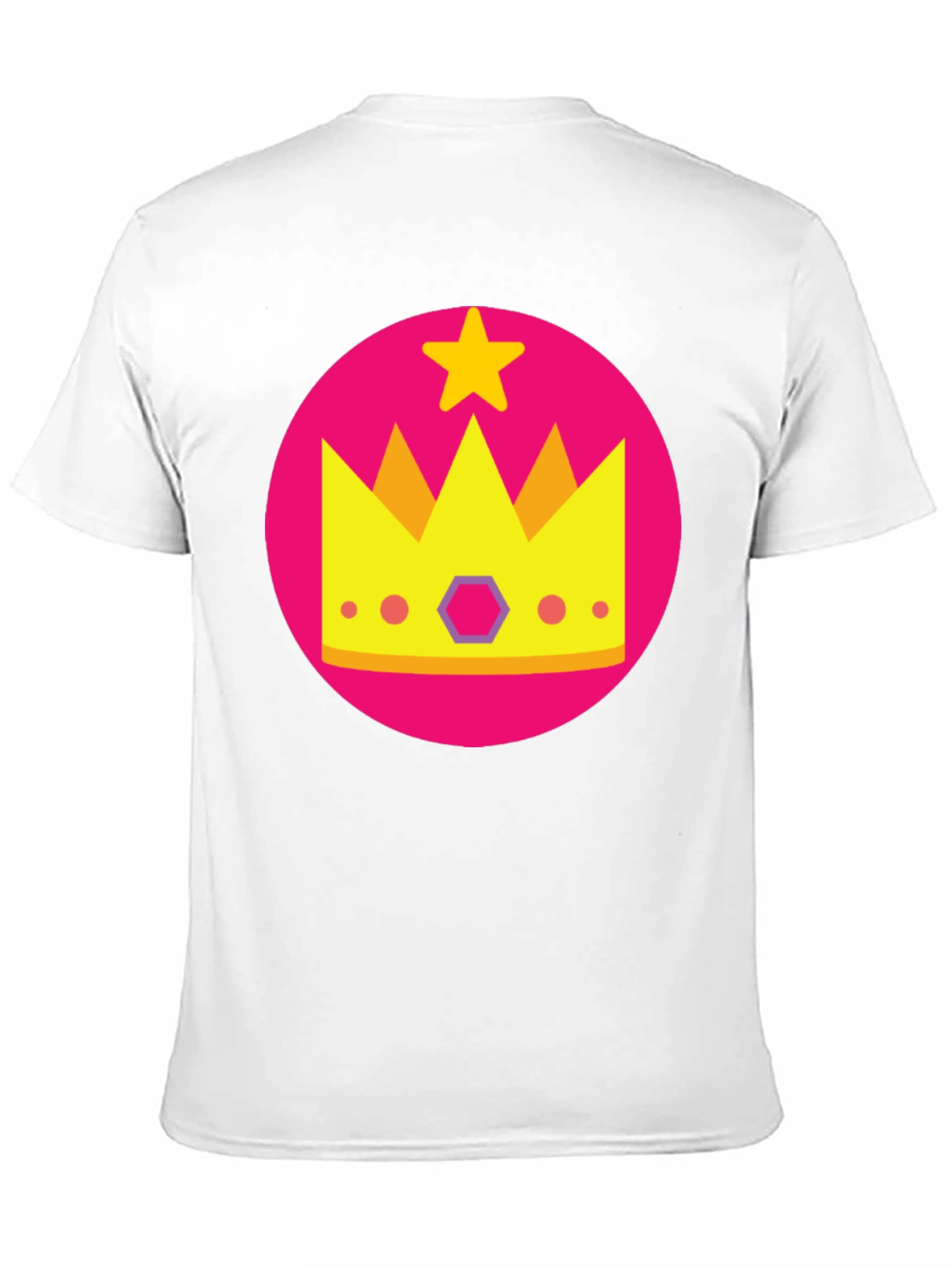 Crown Star Graphic Black T-Shirt
