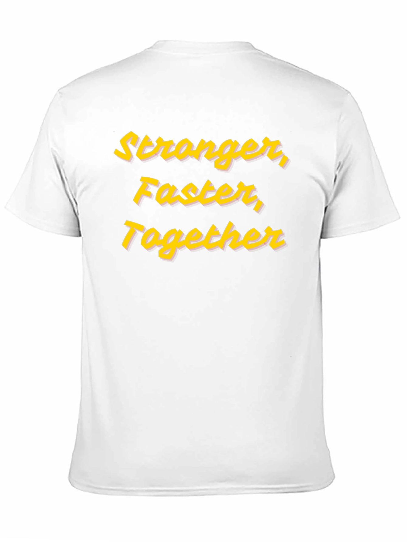 Stronger Faster Together Graphic Tee - Black