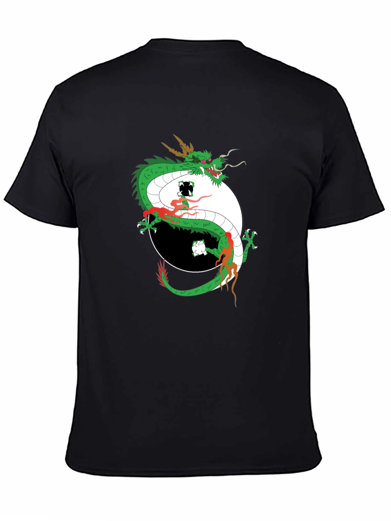 Dragon Yin Yang Graphic Tee