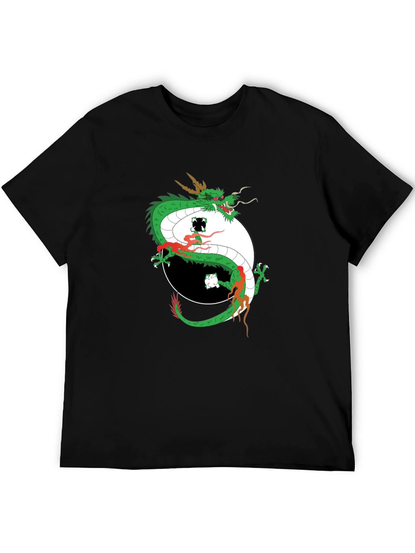 Dragon Yin Yang Graphic Tee