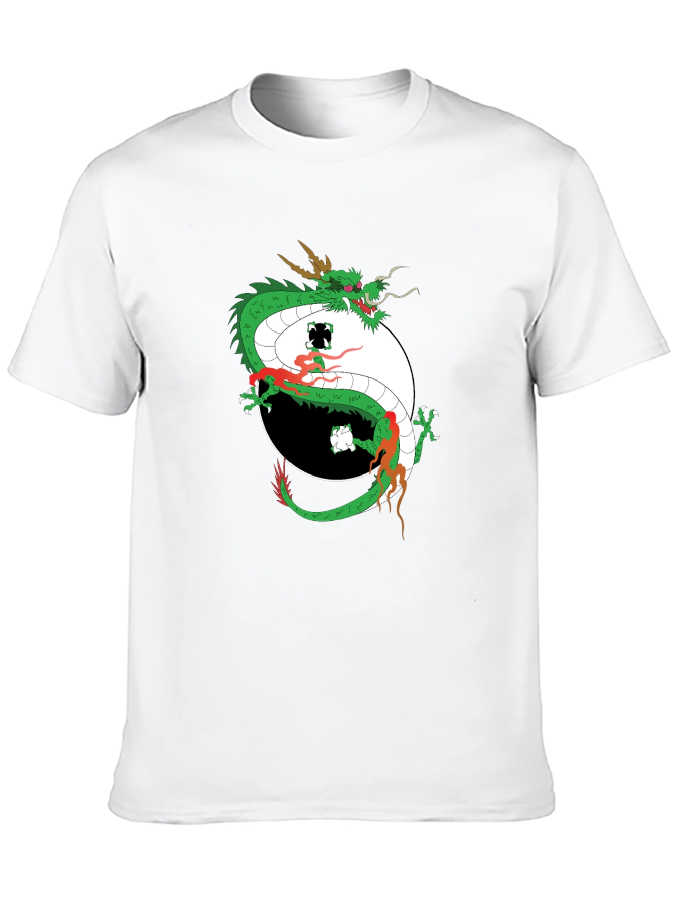 Dragon Yin Yang Graphic Tee