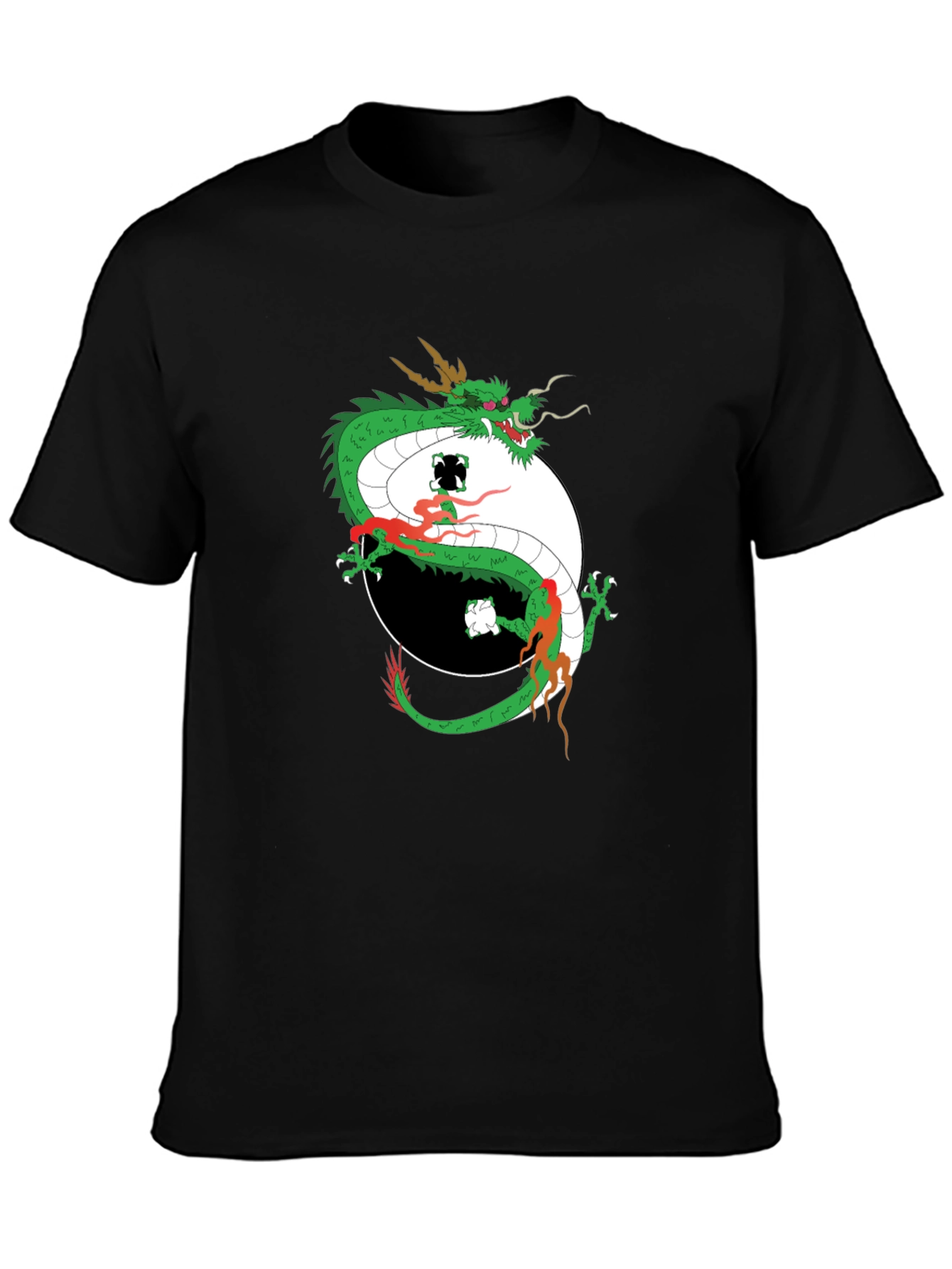 Dragon Yin Yang Graphic Tee