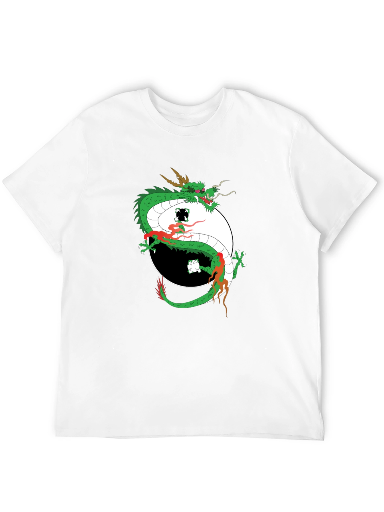 Dragon Yin Yang Graphic Tee