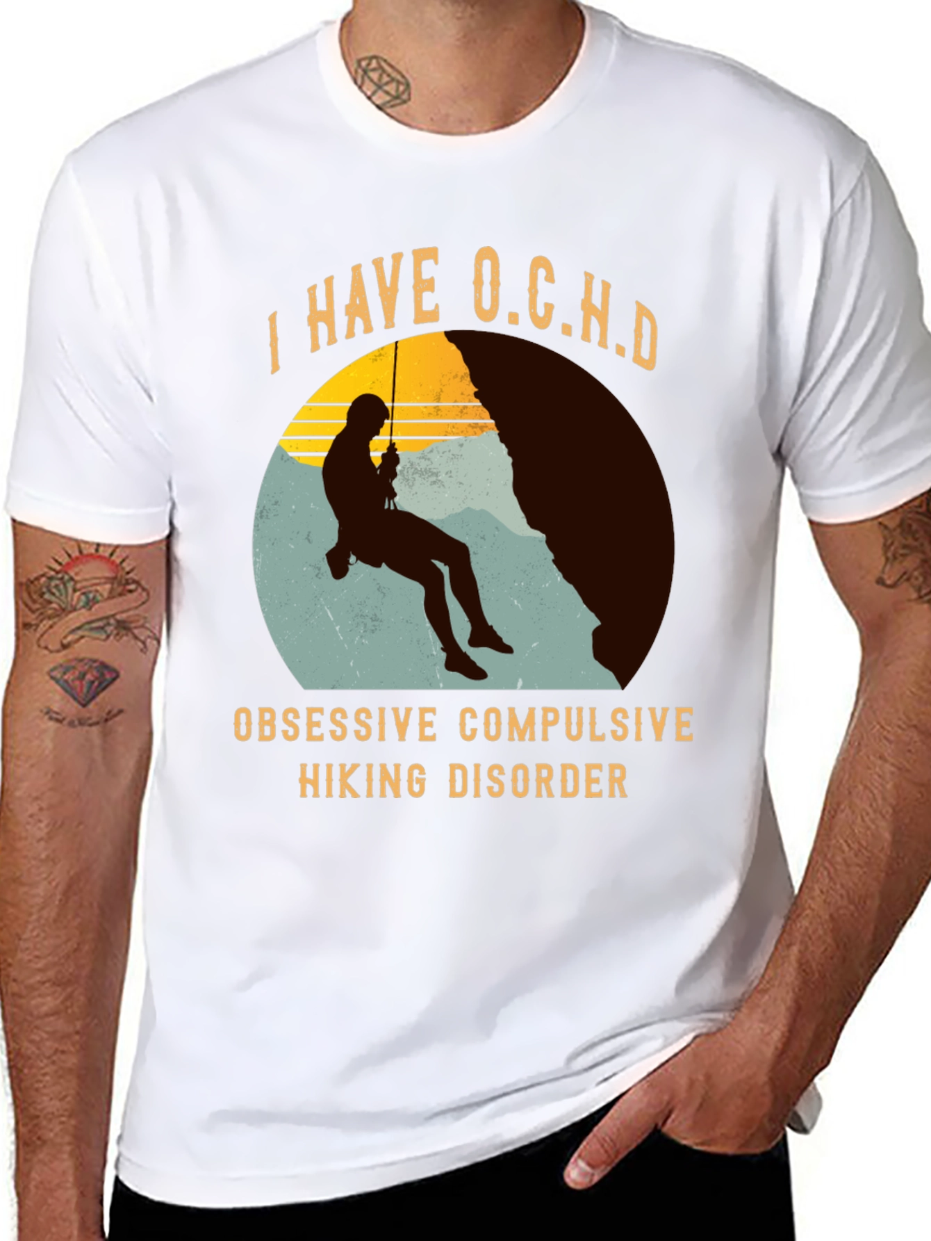I Have O.C.H.D. Obsessive Hiking Disorder T-Shirt
