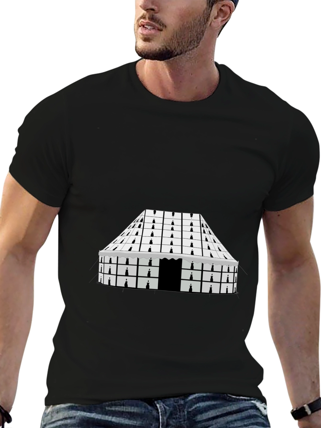 Abstract Geometric Pattern T-Shirt
