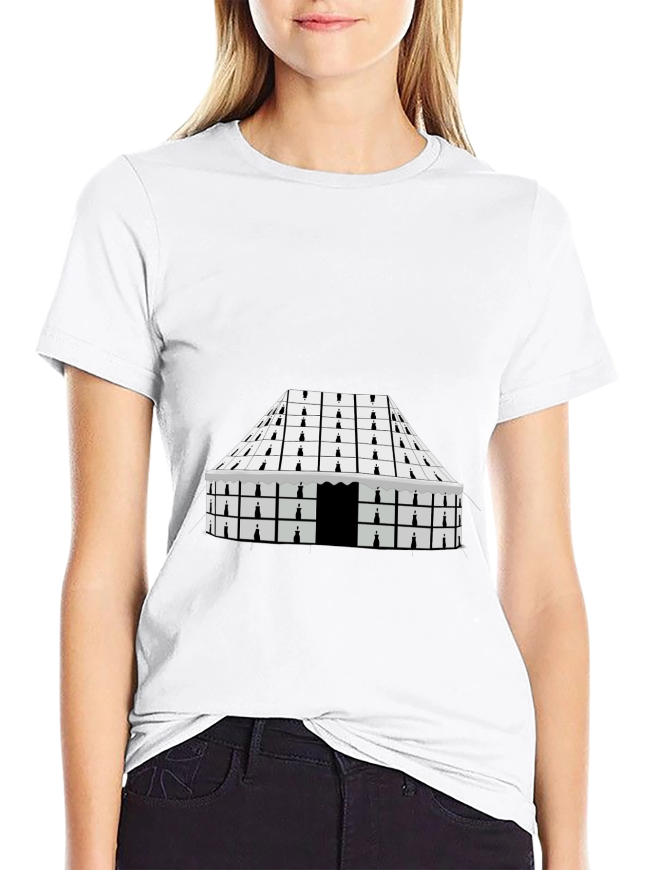 Abstract Geometric Pattern T-Shirt