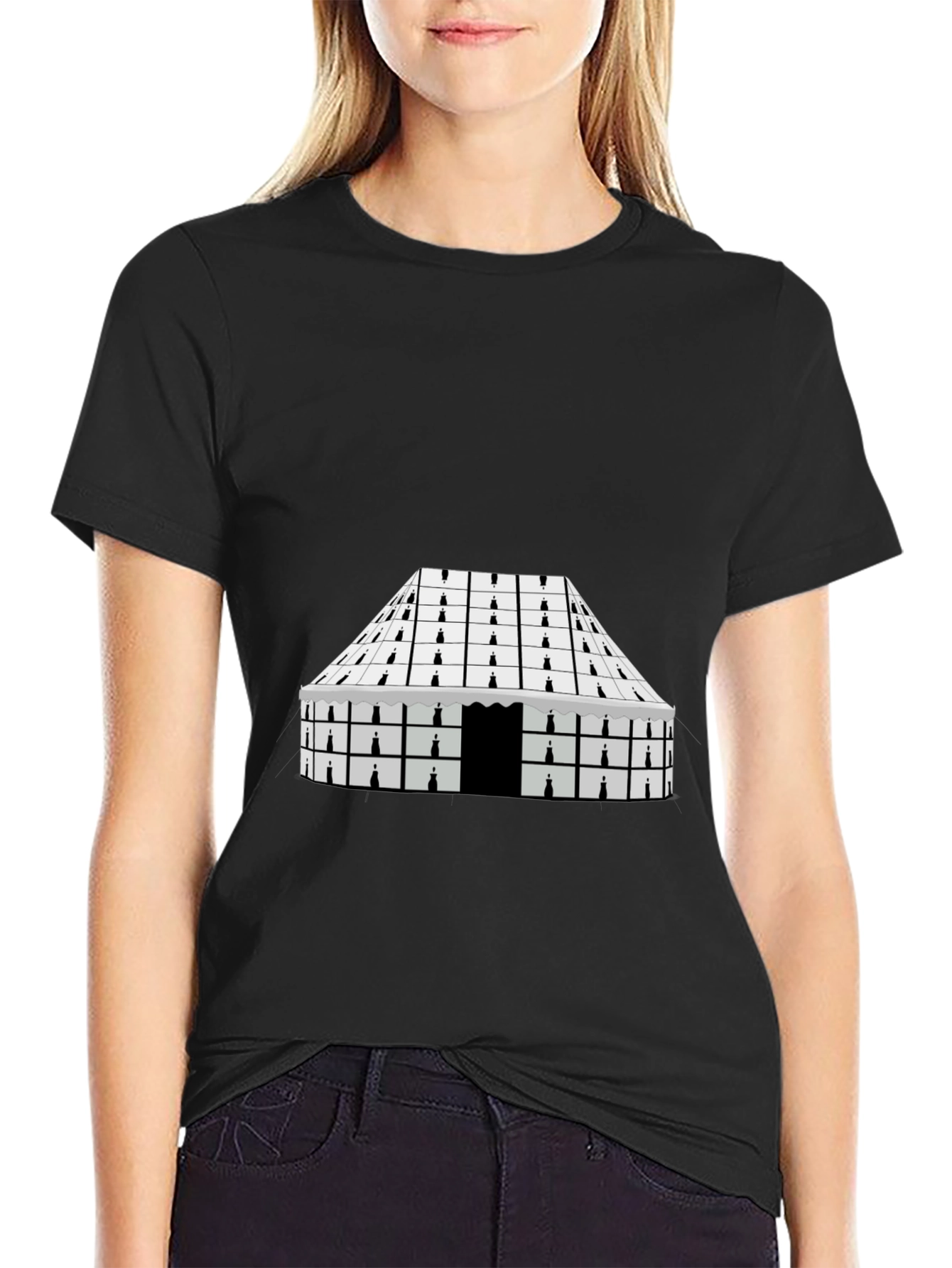 Abstract Geometric Pattern T-Shirt