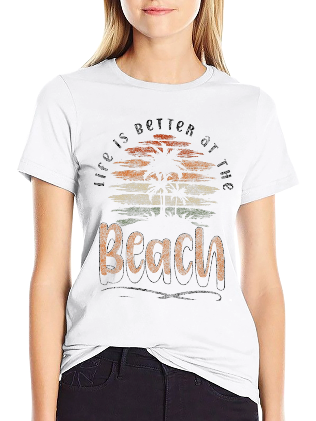 Life Is Better At The Beach Graphic Tee