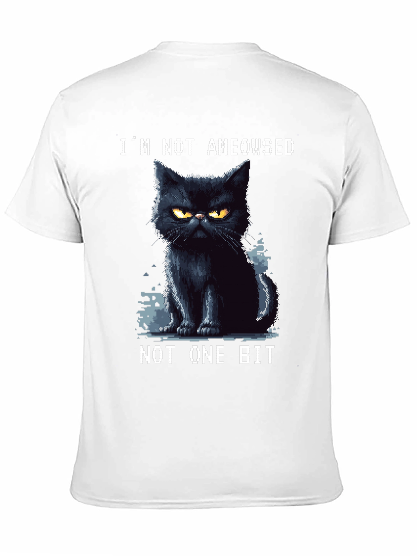Im Not Ameowsed Cat Graphic T-Shirt
