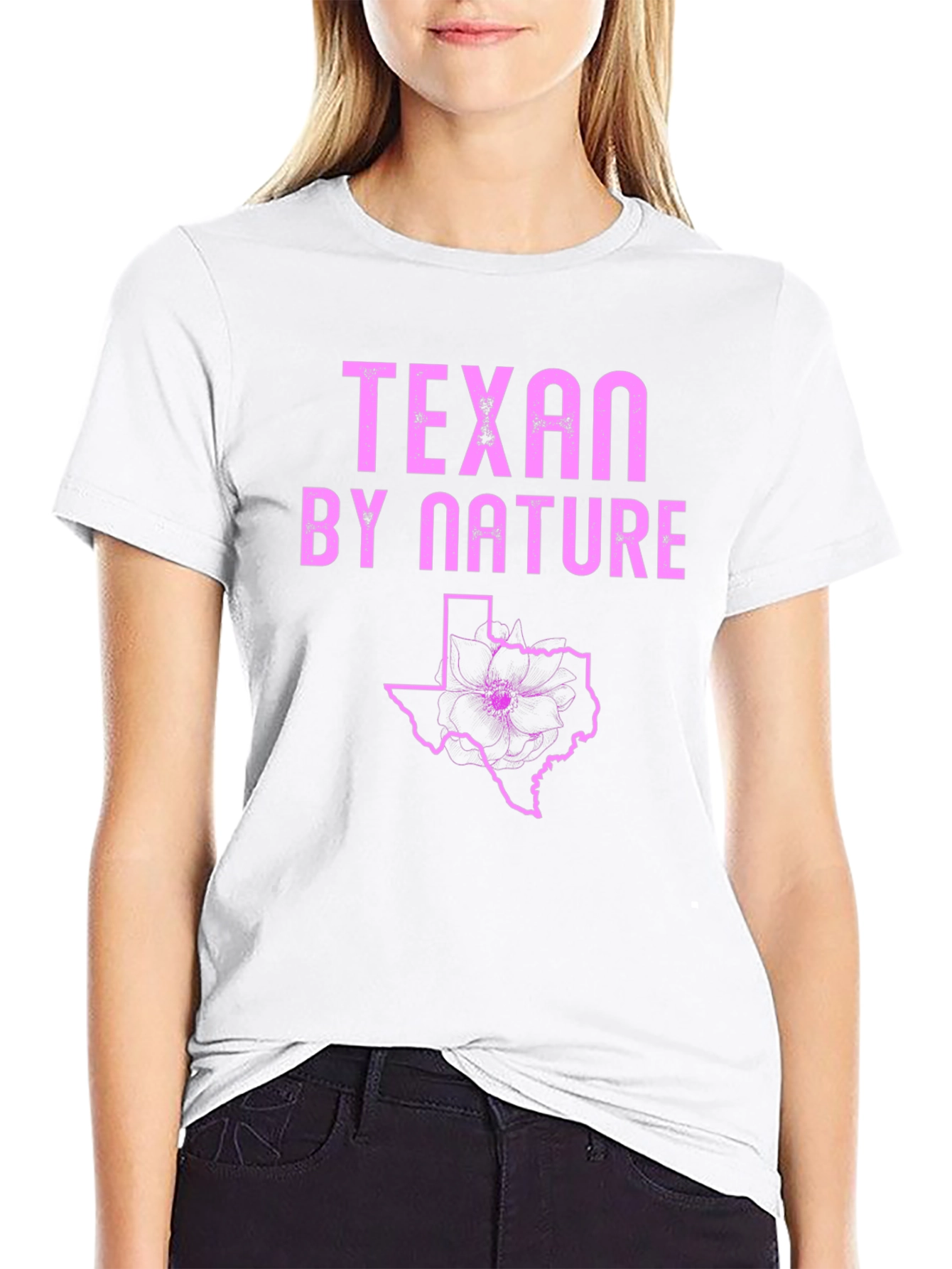 Texan by Nature Graphic T-Shirt