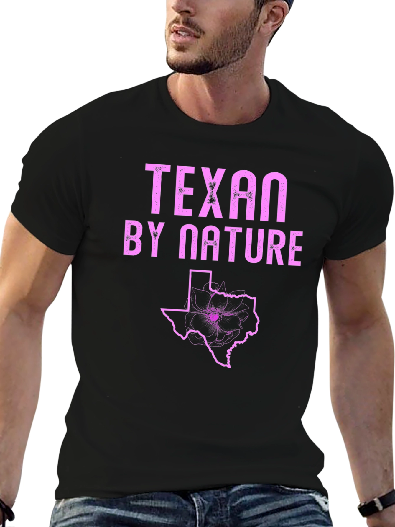 Texan by Nature Graphic T-Shirt