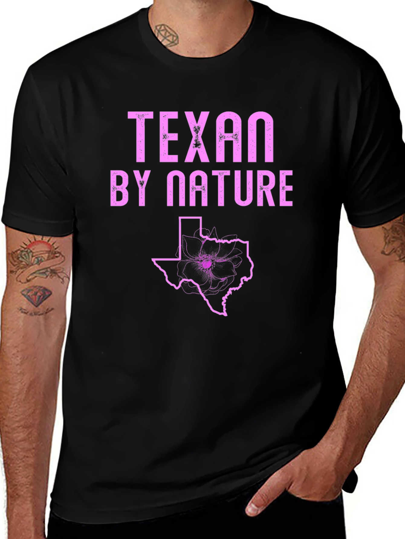 Texan by Nature Graphic T-Shirt