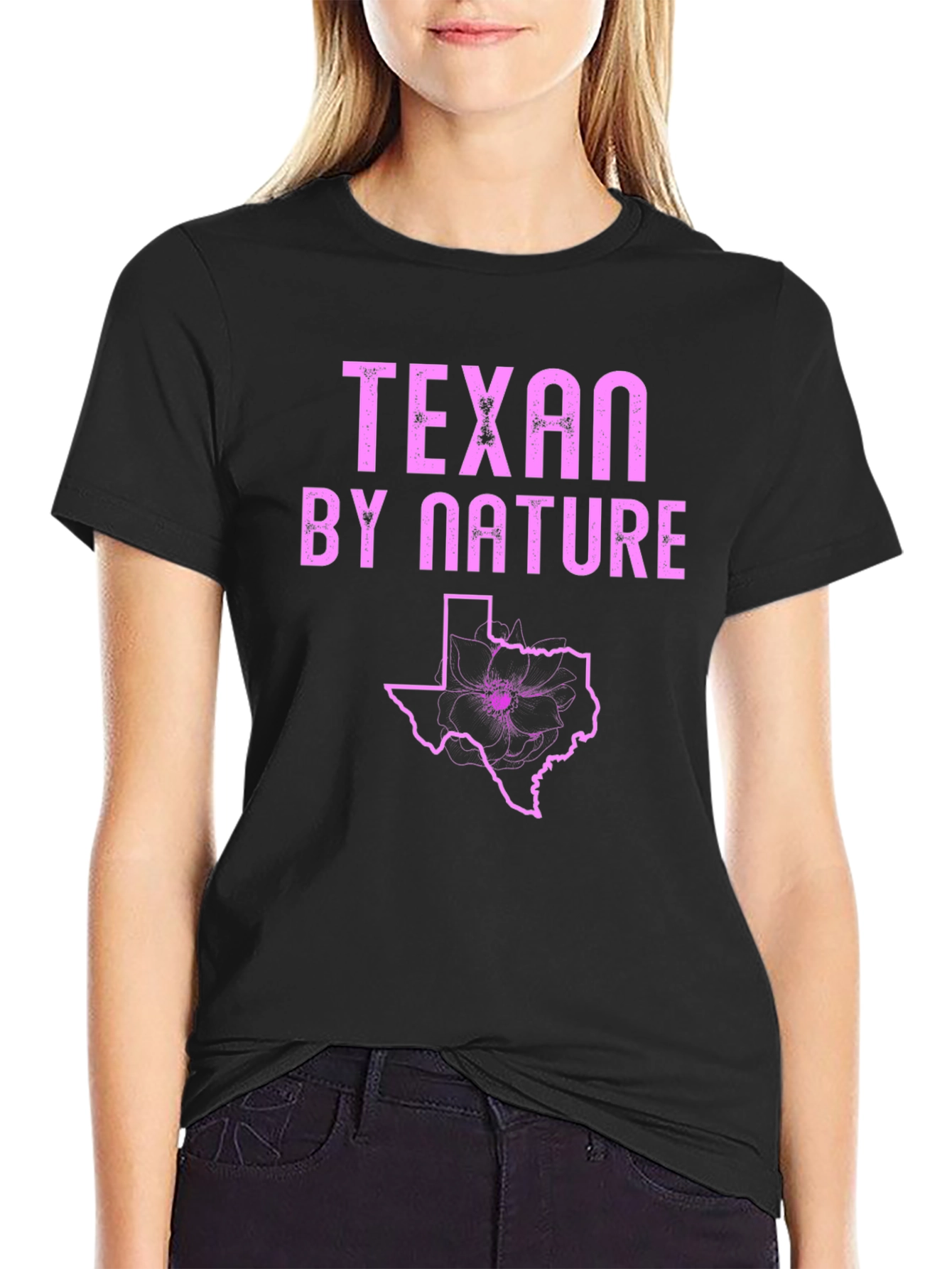 Texan by Nature Graphic T-Shirt