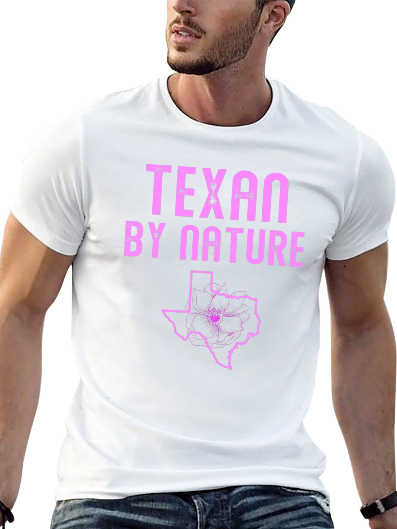 Texan by Nature Graphic T-Shirt